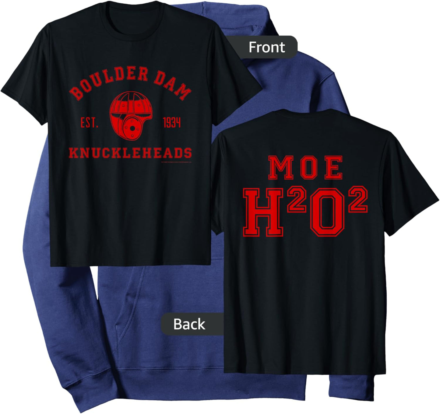 Boulder Dam Knuckleheads - Moe Hoodie - Hoodie | Navy