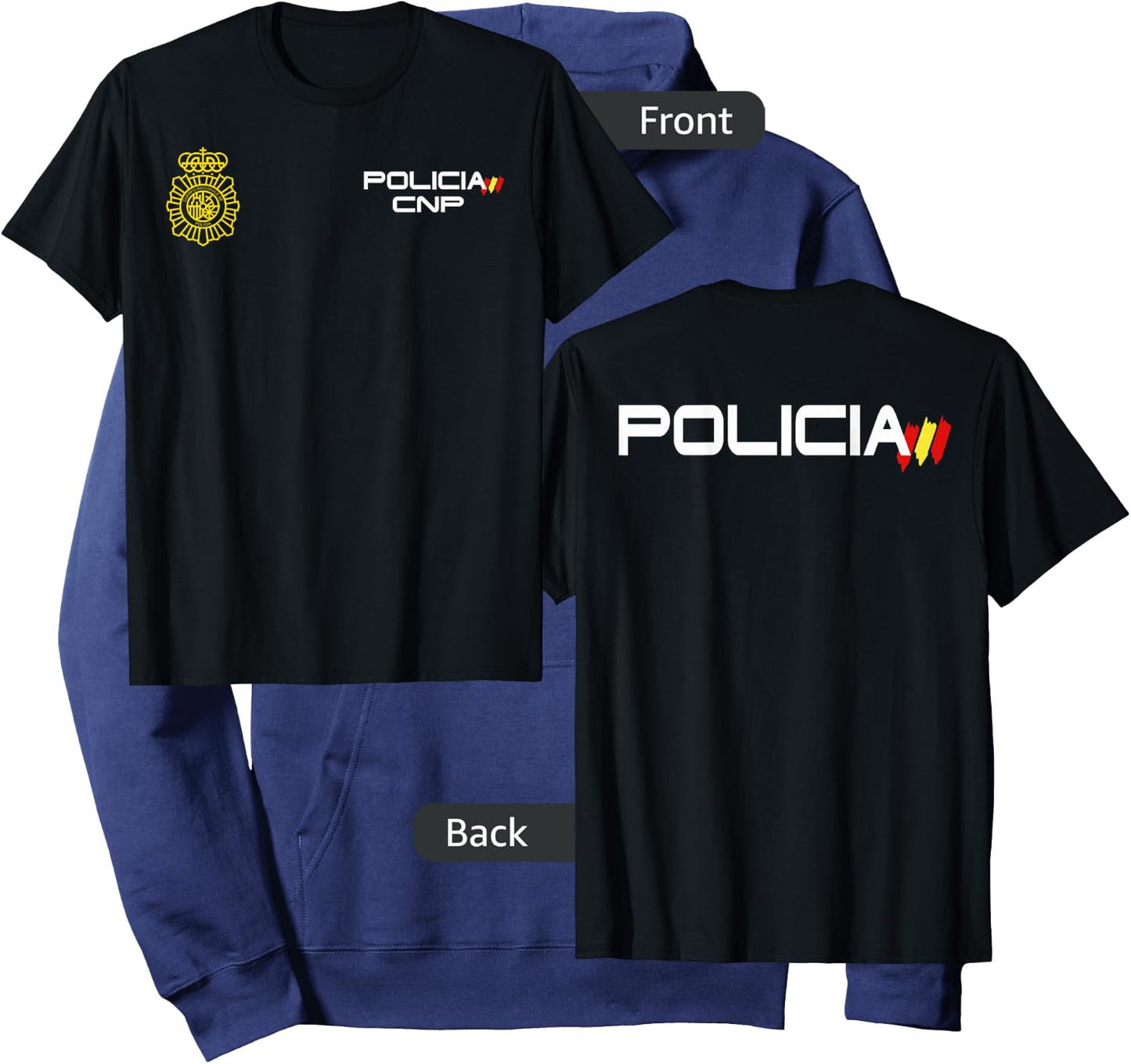 Spain National Police CNP Policia Hoodie - Hoodie | Navy