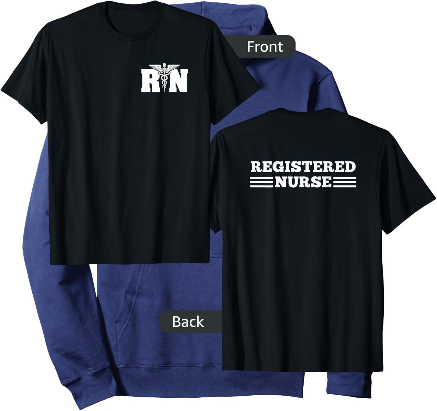 RN Registered Nurse Nursing Nurse Life Hoodie - Hoodie | Navy