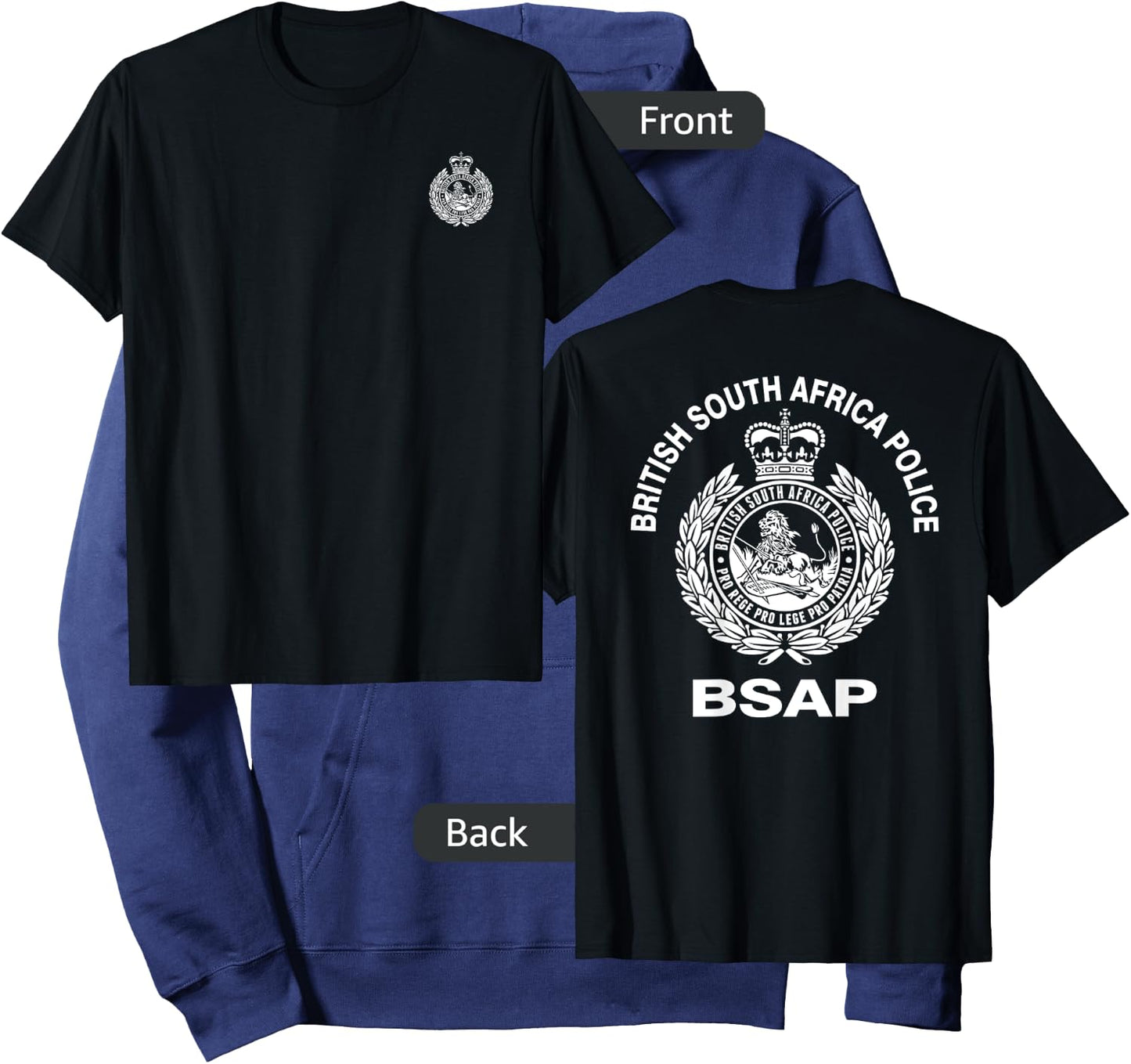 BSAP Police Hoodie - Hoodie | Navy
