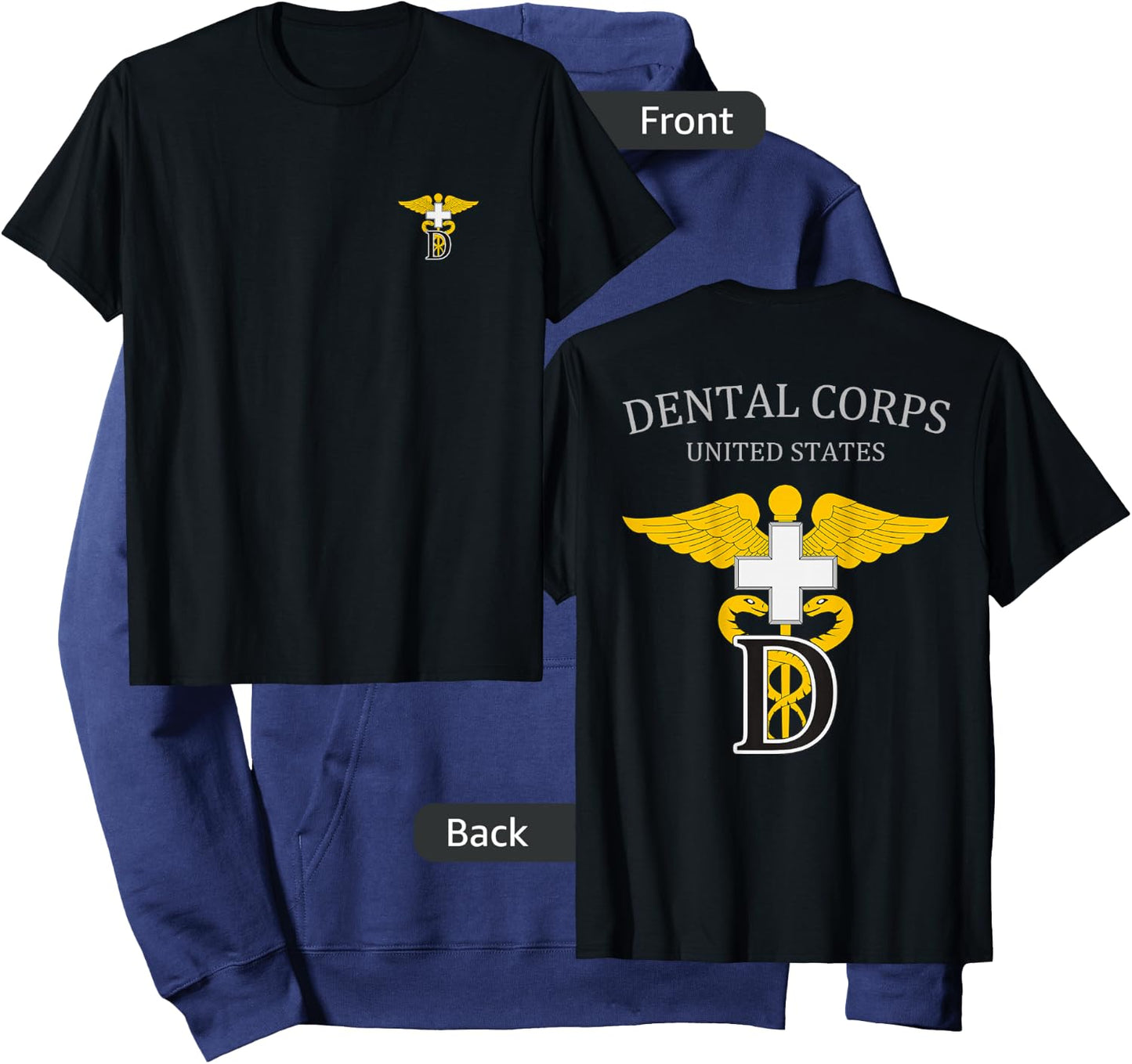 US Dental Corps US Army Dentist Hoodie - Hoodie | Navy