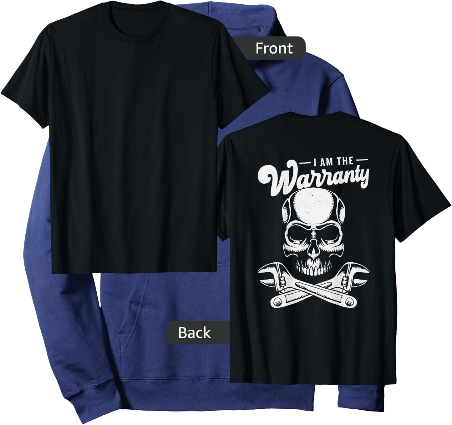 I Am The Warranty Hoodie - Hoodie | Navy