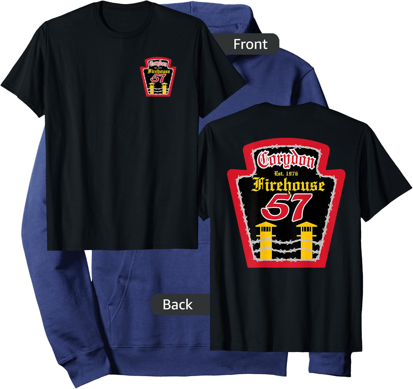 Norco Firefighters Corydon Fire Station 57 fire Hoodie - Hoodie | Navy