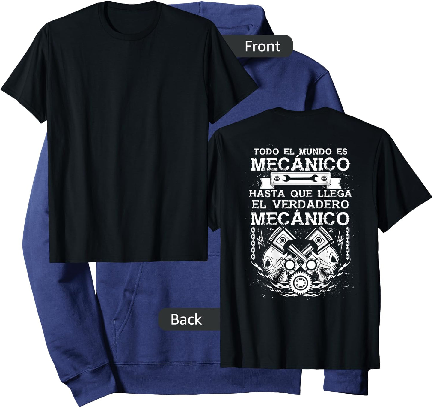 Todo el mundo es mecanico... Camiseta Regalo Hoodie - Hoodie | Navy