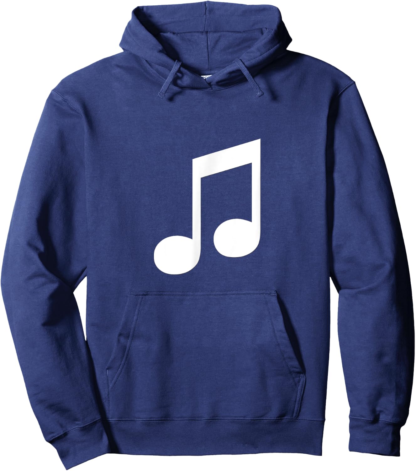 Eighth 8th Music Note Musician Hoodie - Hoodie | Navy