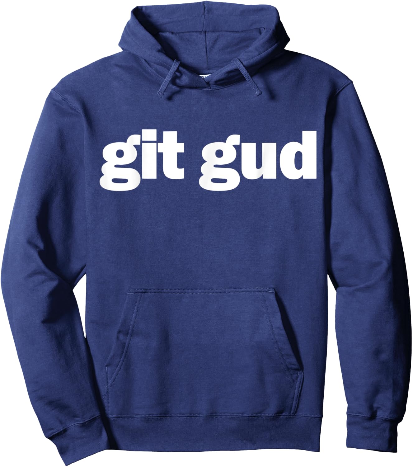 git gud Gamer Fun Gaming Esports Streamer Hoodie - Hoodie | Navy