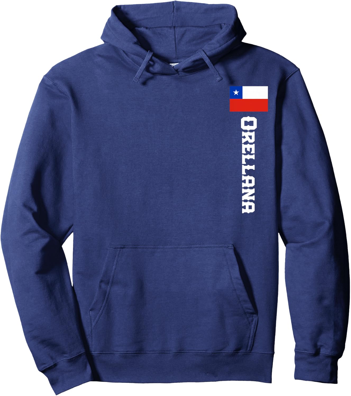 Orellana Last Name Chile Shirt , Women, Kids Hoodie - Hoodie | Navy