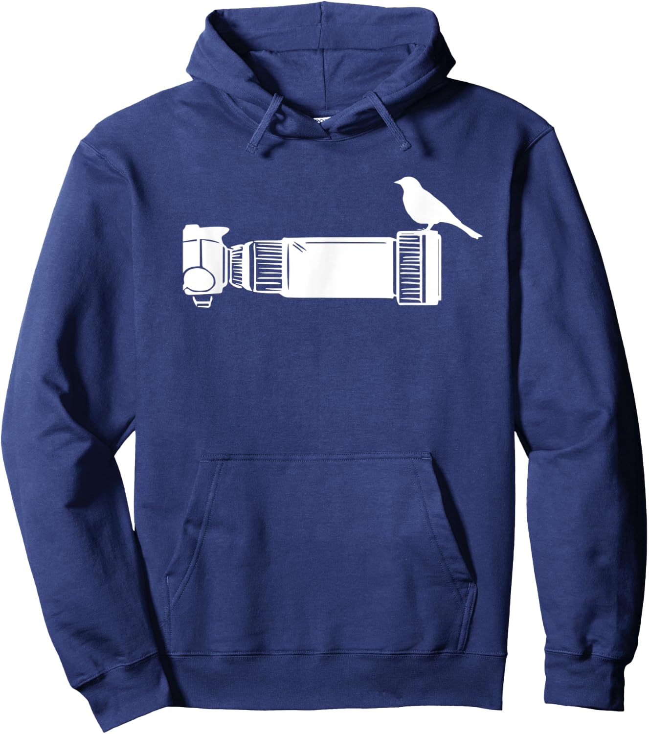 Bird On Camera Photographer Funny Photography Hoodie - Hoodie | Navy