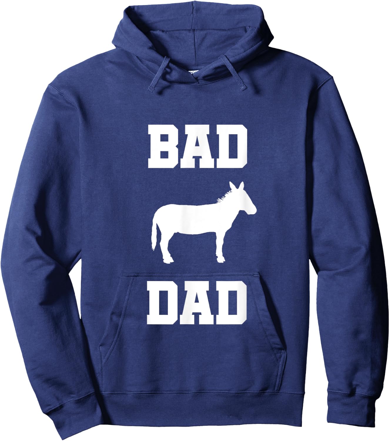 Bad ass Dad funny Father gift Hoodie - Hoodie | Navy