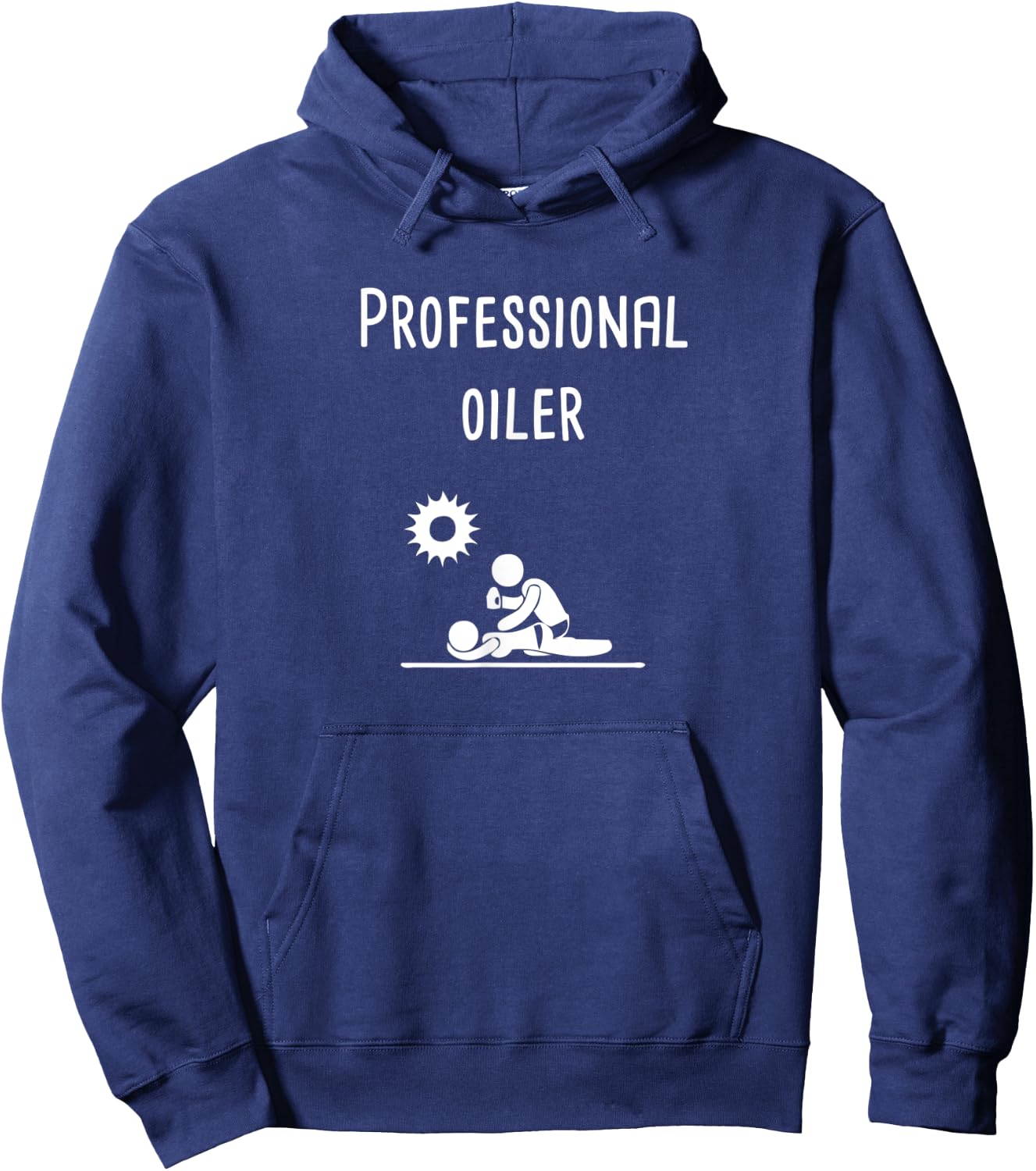 Professional Oiler Funny Hoodie - Hoodie | Navy