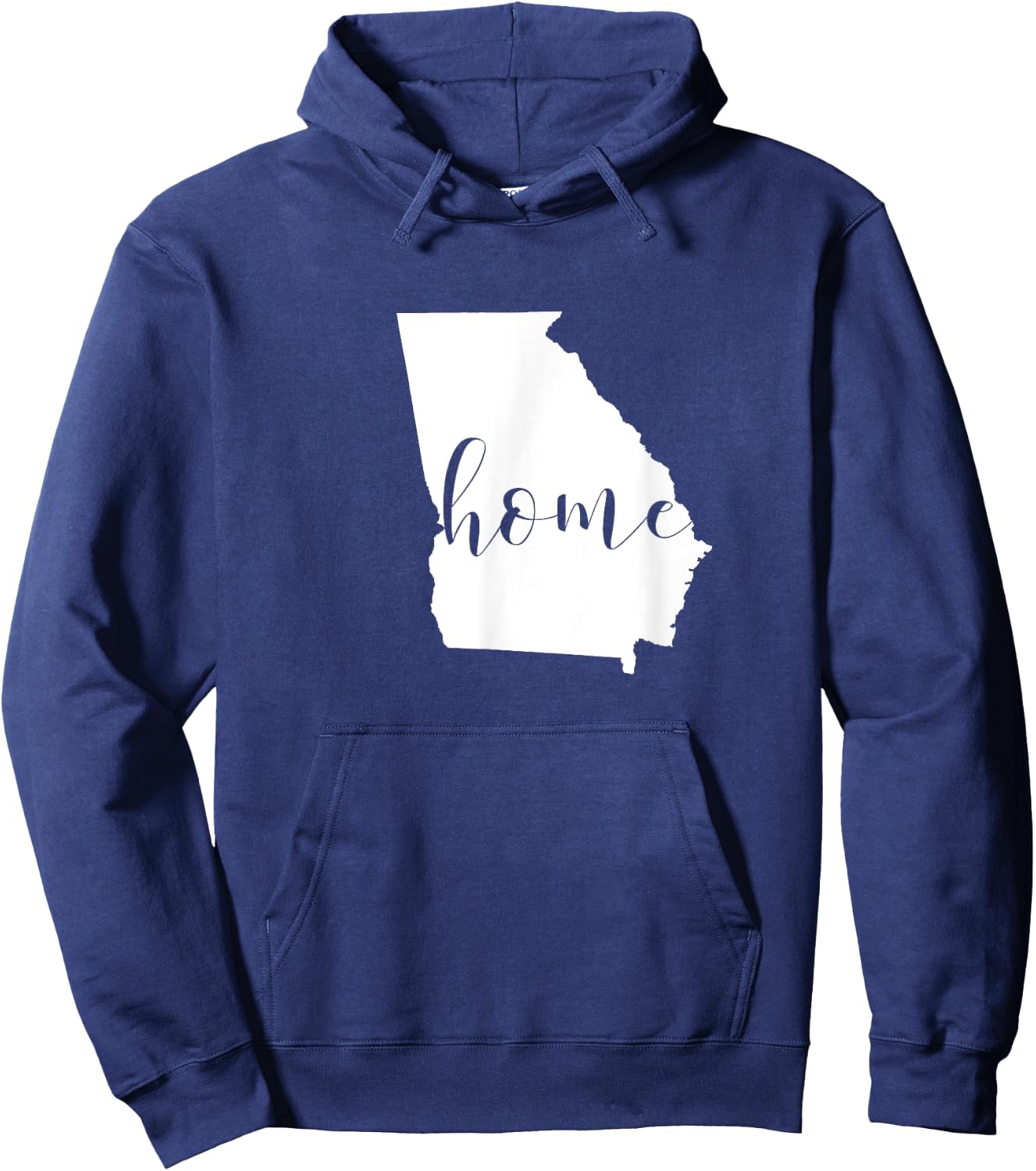 GA HOME Georgia Shirt Blouse Southern South Hoodie - Hoodie | Navy