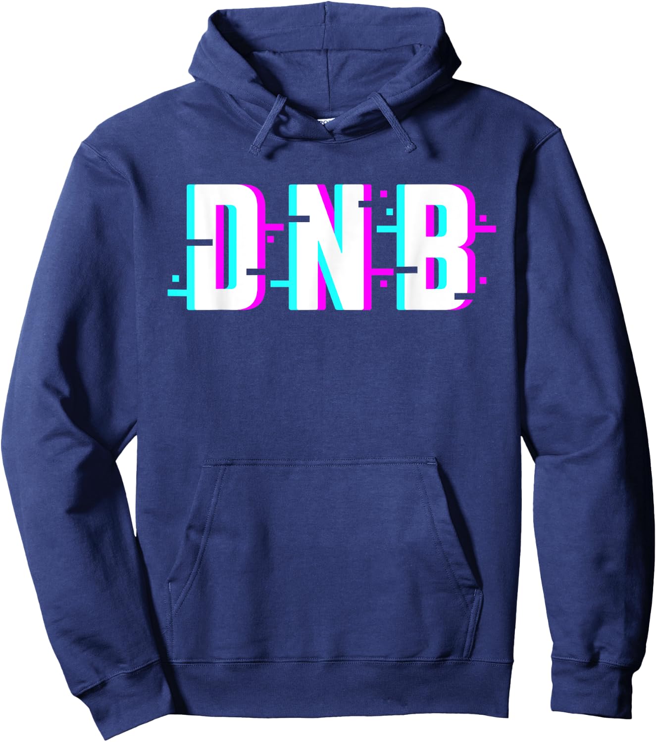 DNB | Drum and Bass EDM Music Hoodie - Hoodie | Navy