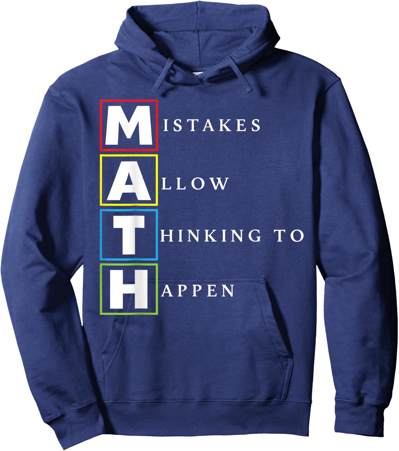 Math Saying Funny Math Joke Mathematician Hoodie - Hoodie | Navy