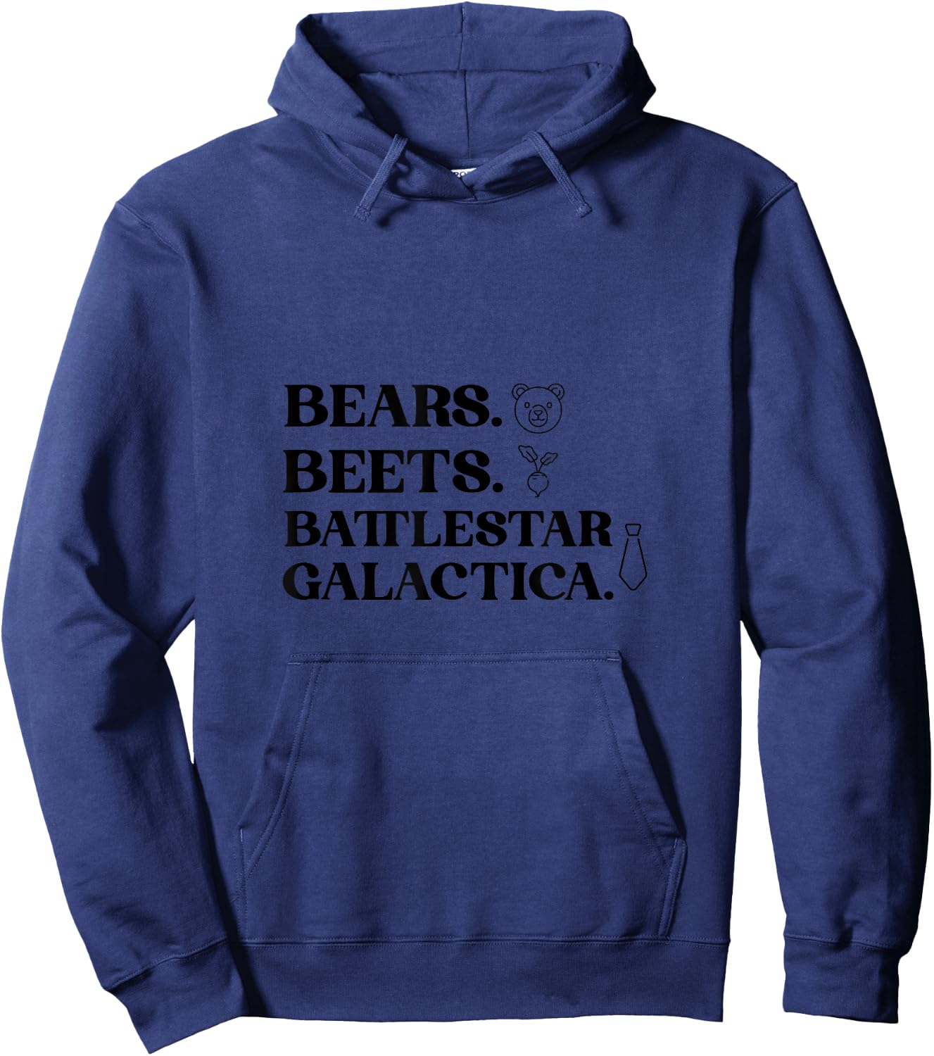 Bears Beets Battlestar 2 Hoodie - Hoodie | Navy