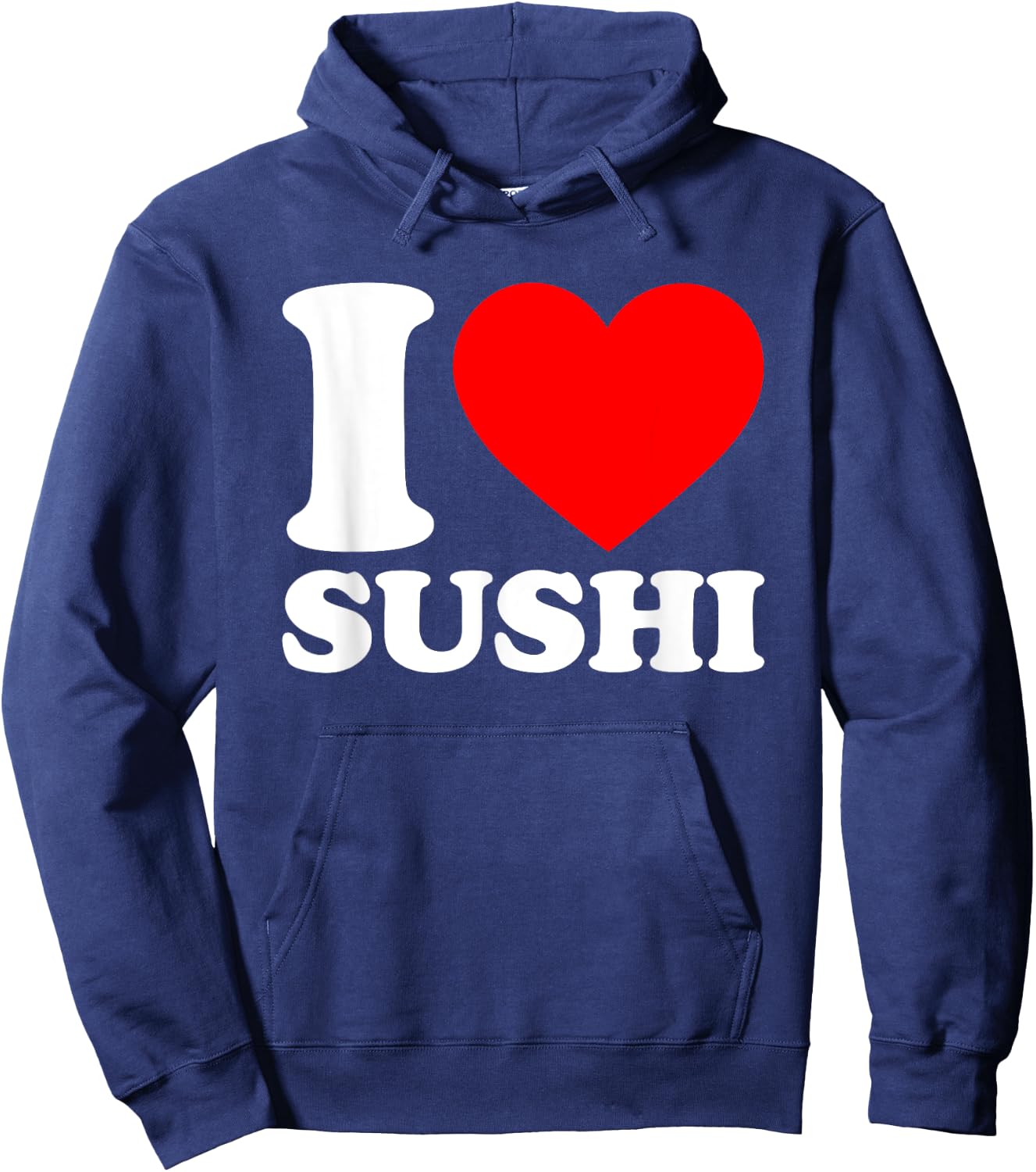 I Love Sushi Hoodie - Hoodie | Navy
