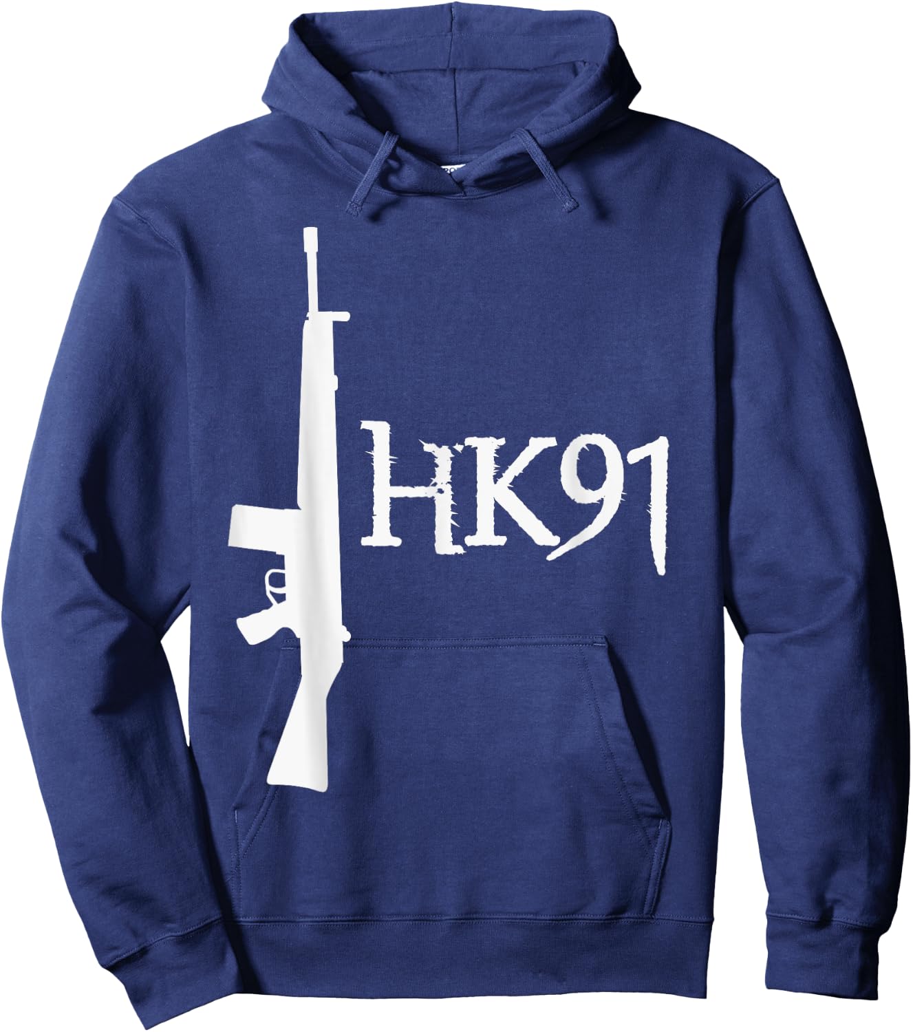 HK91 German Automatic Rifle Hoodie - Hoodie | Navy