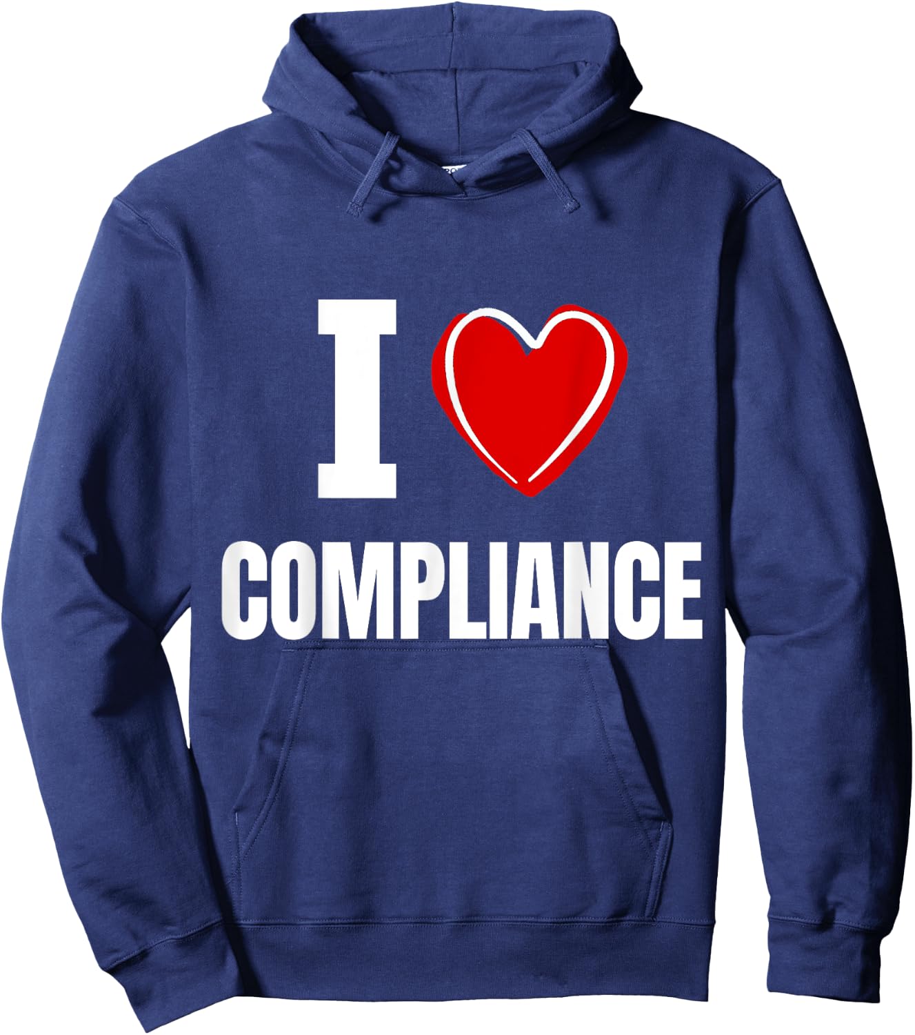 I love Compliance Hoodie - Hoodie | Navy