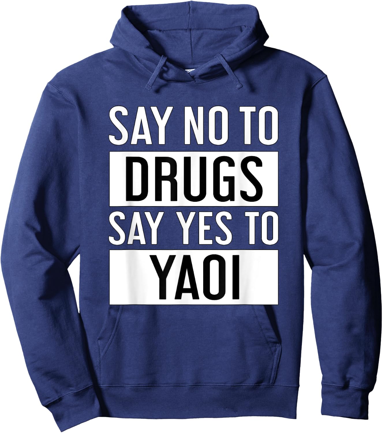 Yaoi Fujoshi Manga Hoodie - Hoodie | Navy