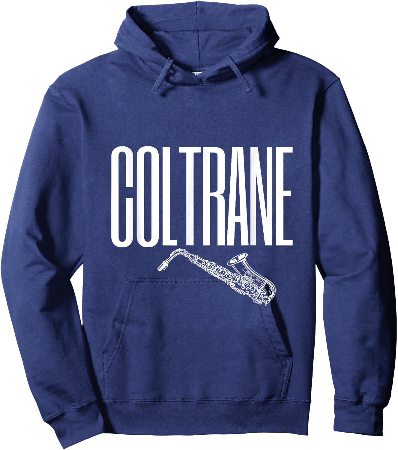 Yes, I Speak Coltrane - Jazz Music Lover Hoodie - Hoodie | Navy