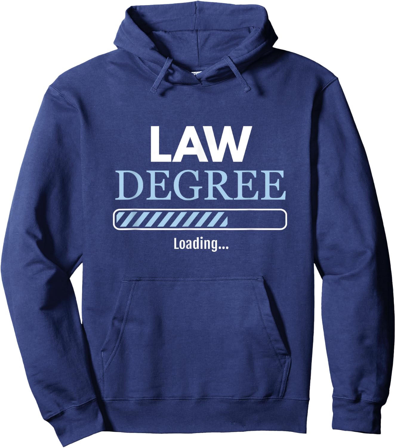 Law Student Law Degree Loading Lawyer Hoodie - Hoodie | Navy