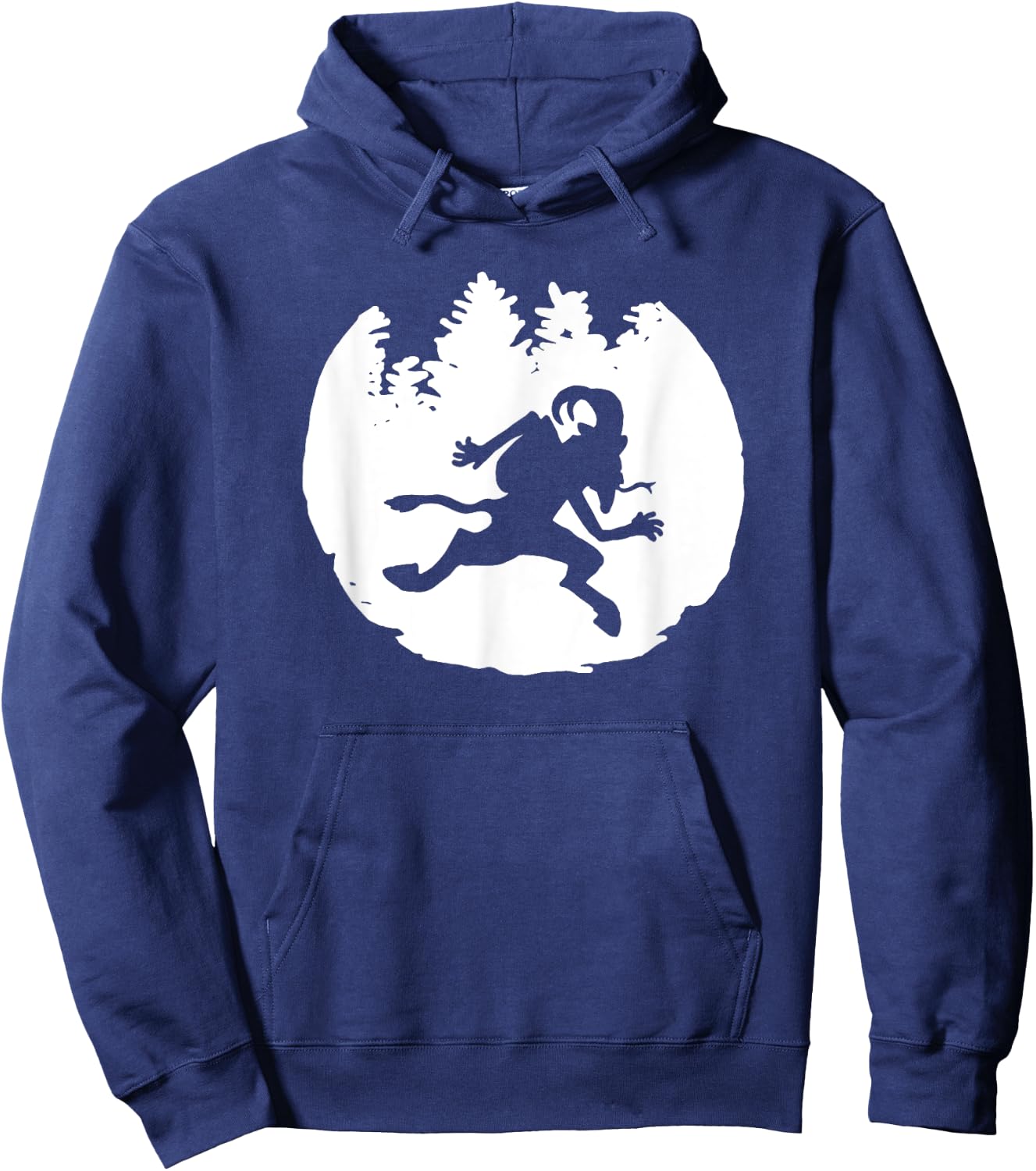 Krampus Spooky Christmas Folklore Hoodie - Hoodie | Navy