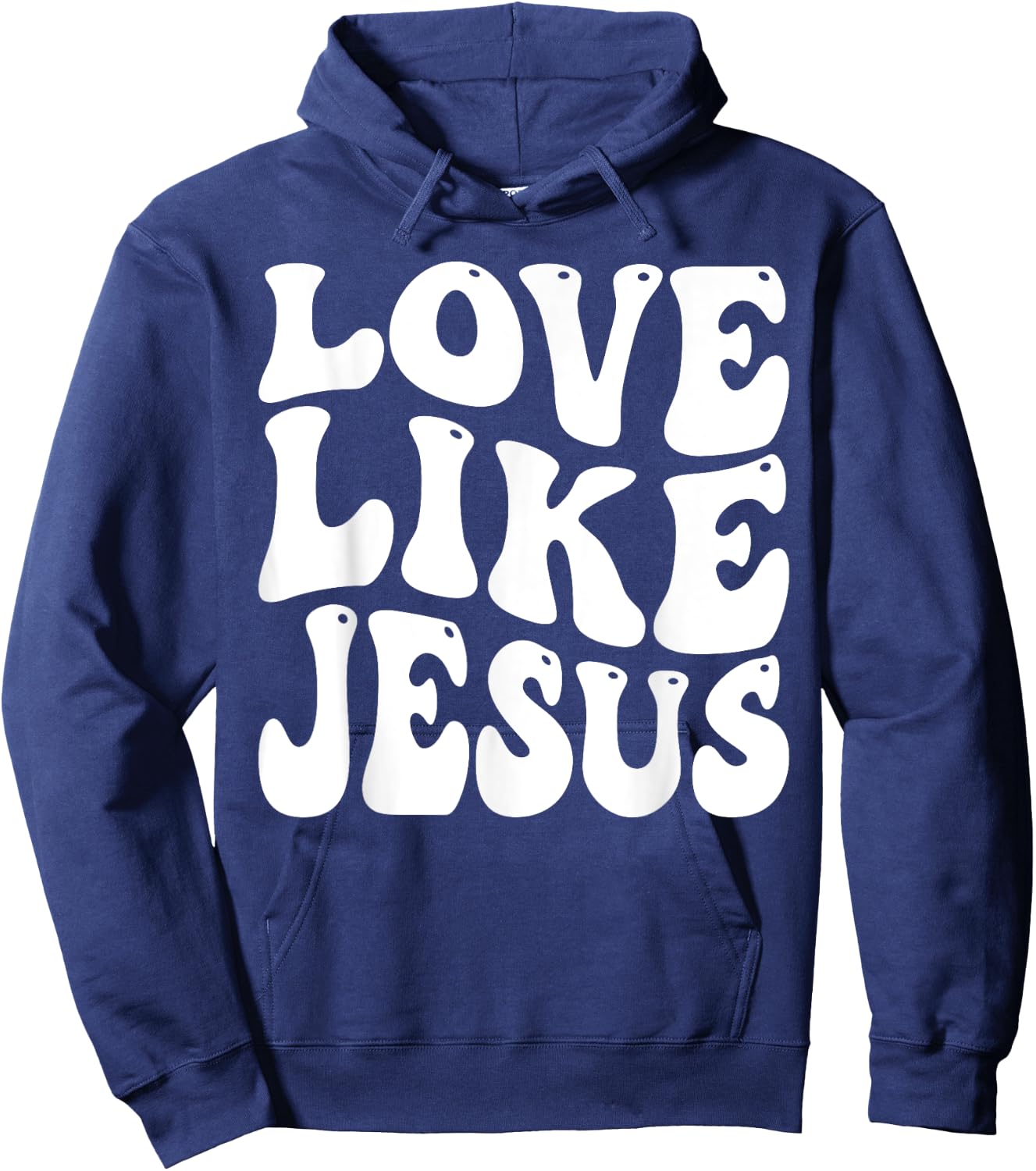 Christian Love Like Jesus Hoodie - Hoodie | Navy