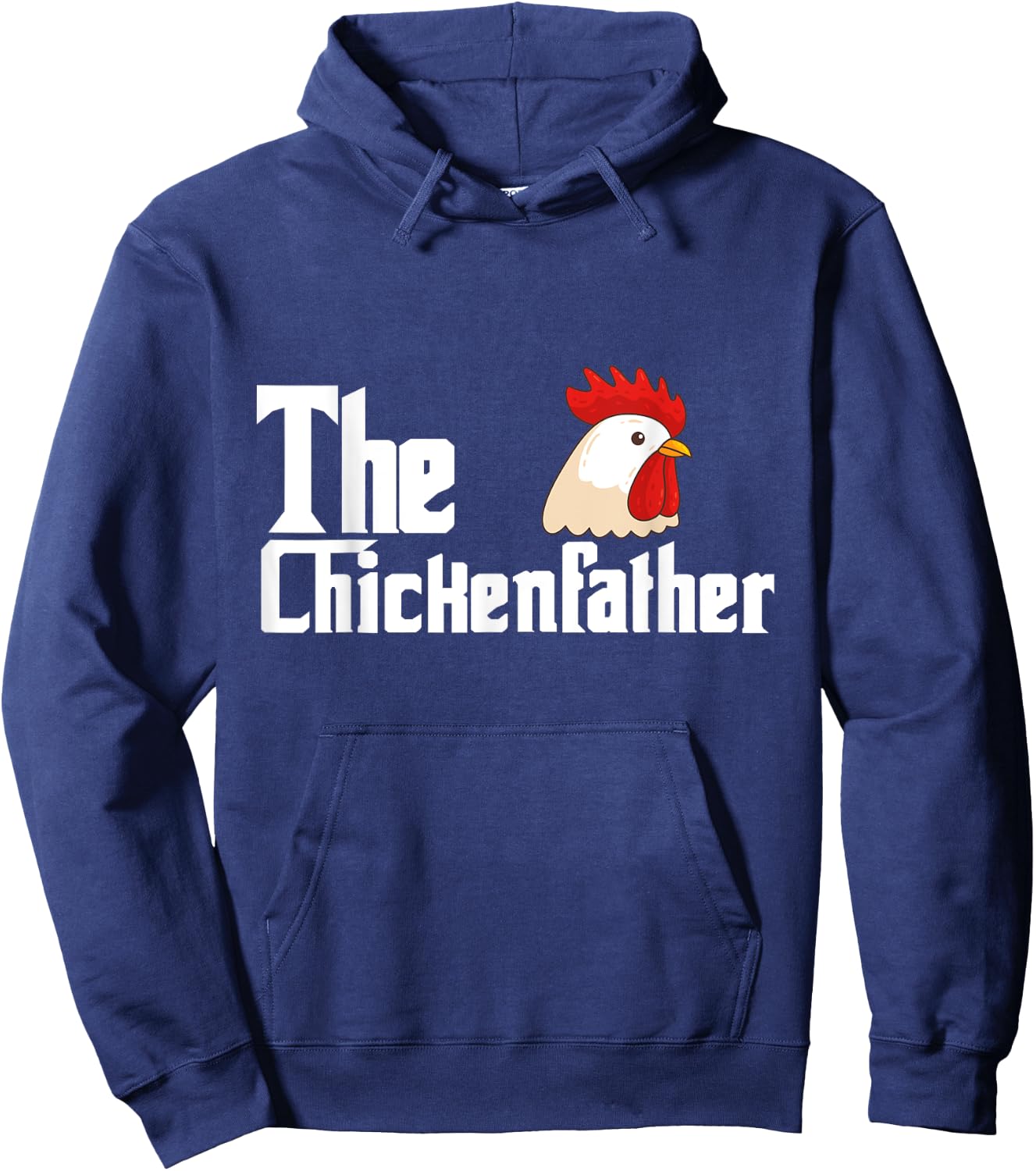 Chicken Backyard Hen Flock Rooster Hoodie - Hoodie | Navy