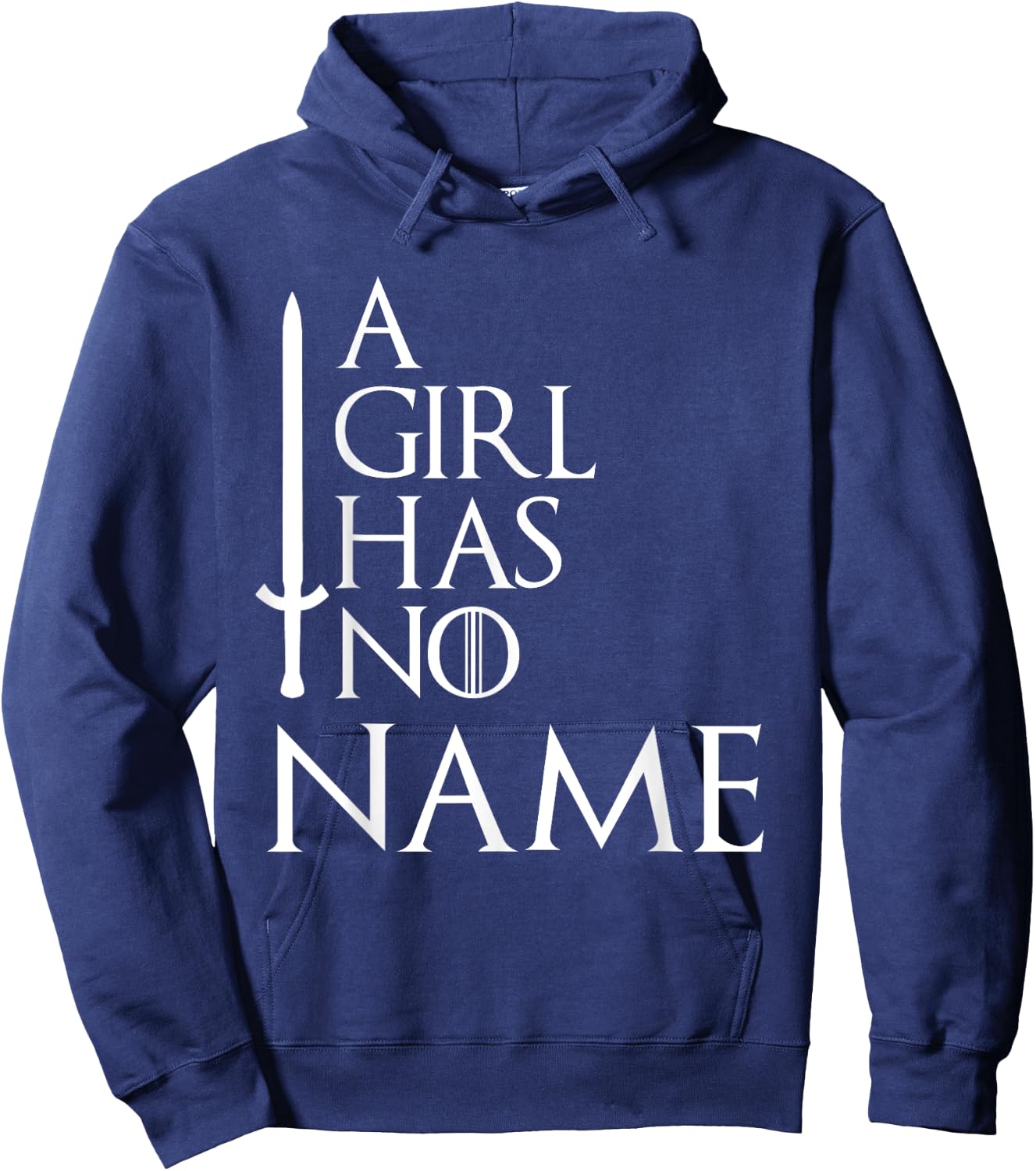 Men Women A Girl Has No Home No Name Hoodie - Hoodie | Navy