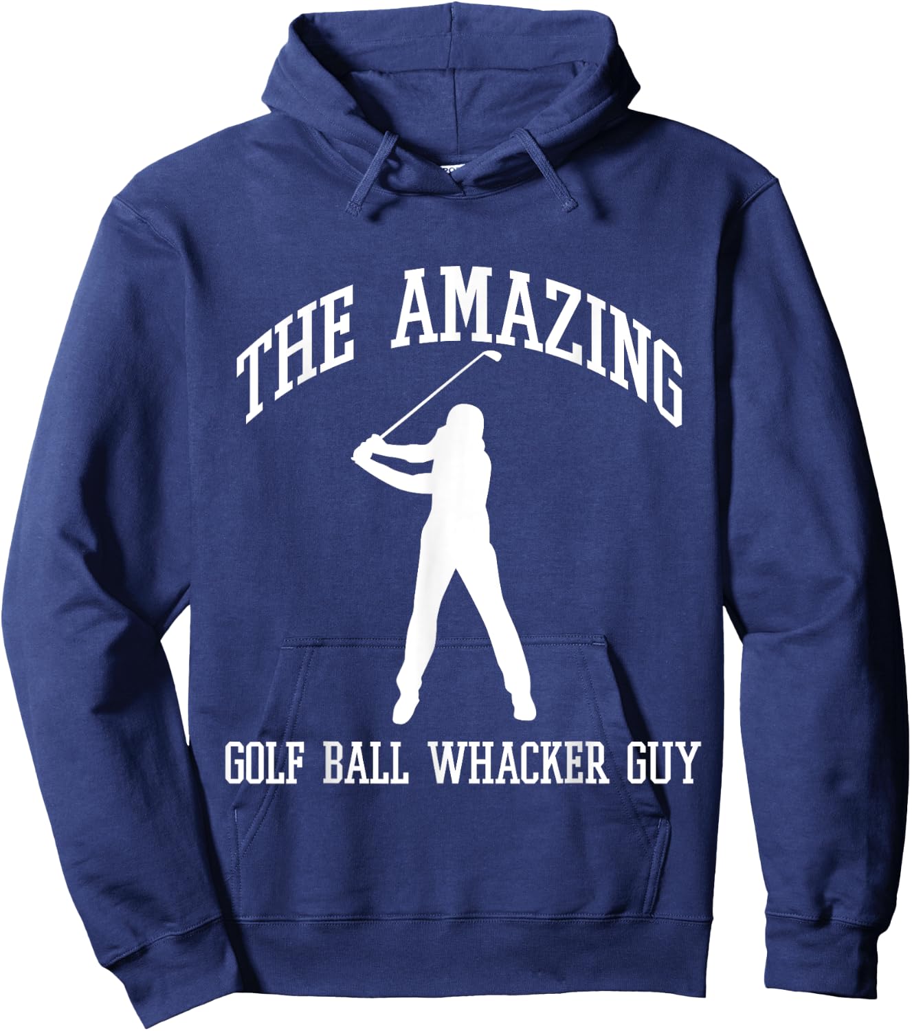 The Amazing Golf Ball Whacker Guy Hoodie - Hoodie | Navy