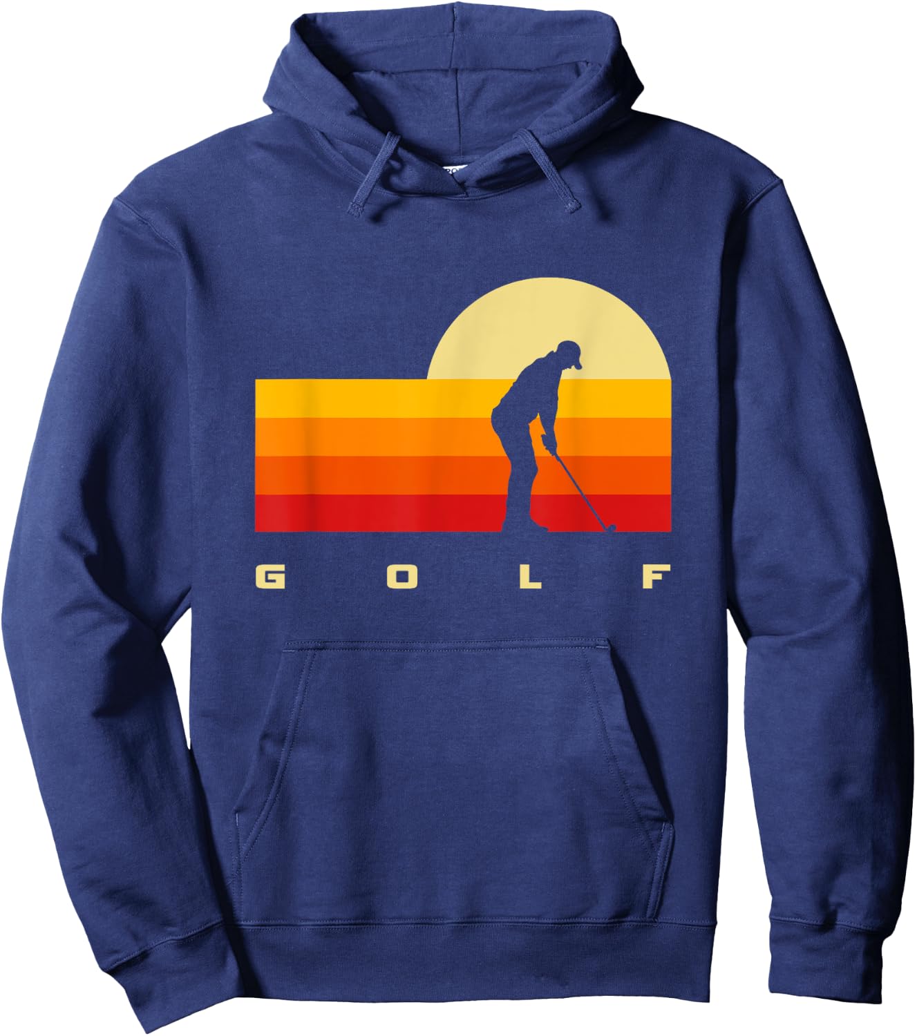 Golfer Golf Hoodie - Hoodie | Navy