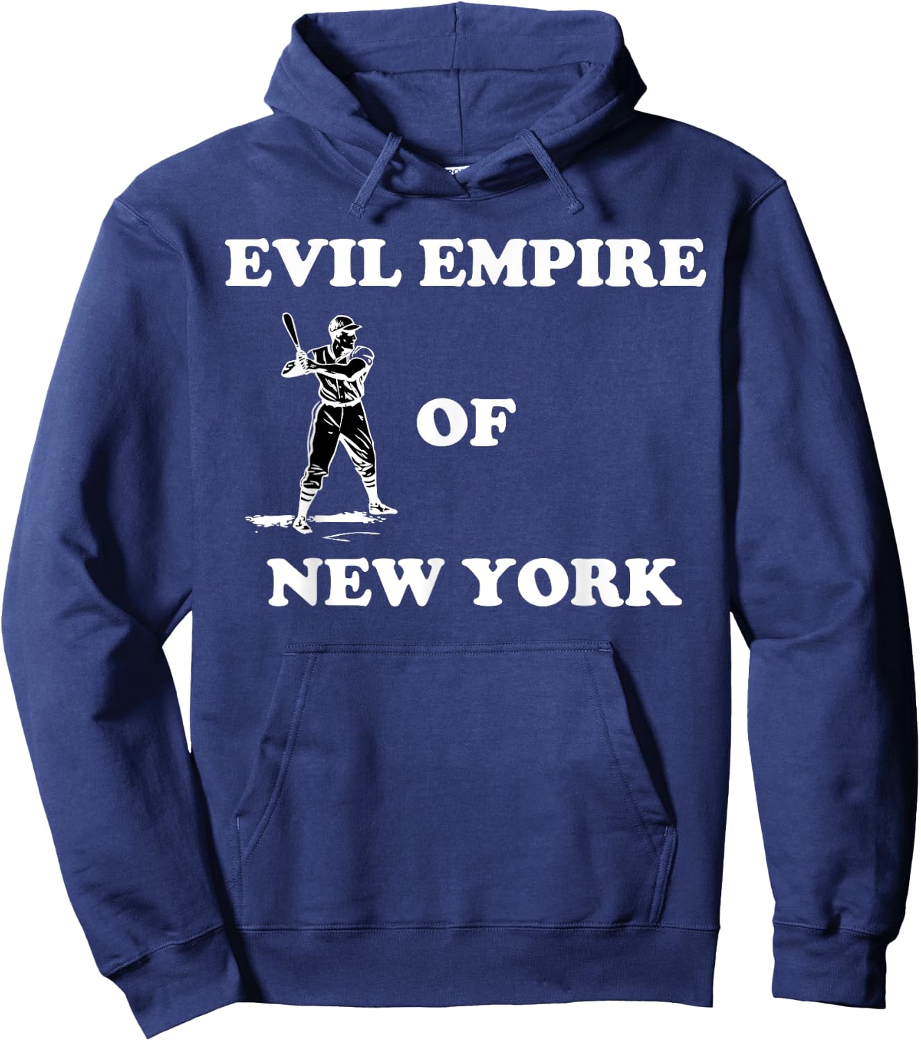 Evil Empire of New York Baseball t Hoodie - Hoodie | Navy