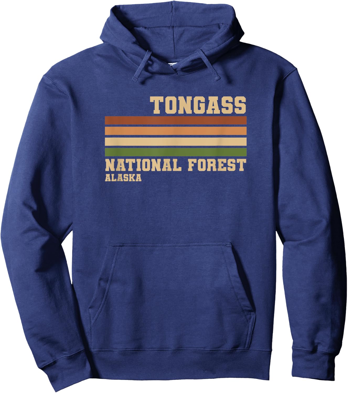 Tongass National Forest Hoodie - Hoodie | Navy