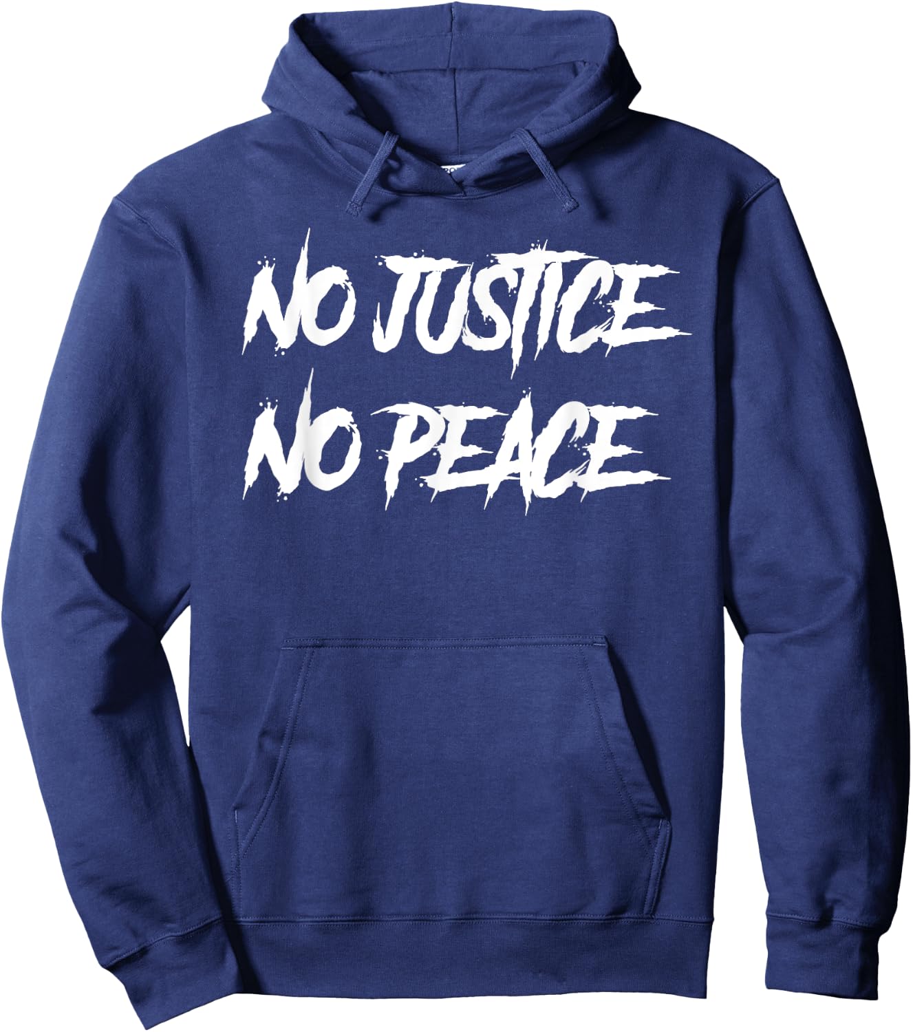 No justice No peace Hoodie - Hoodie | Navy