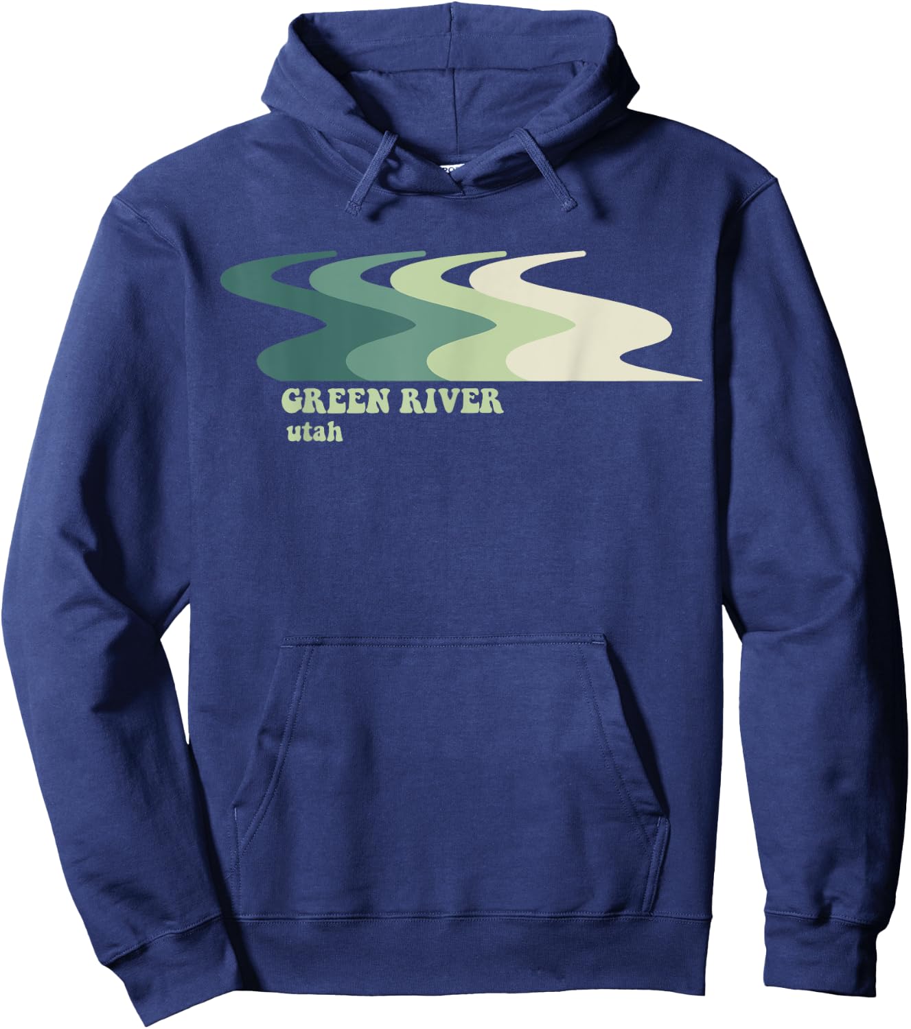 Green River Utah Hoodie - Hoodie | Navy