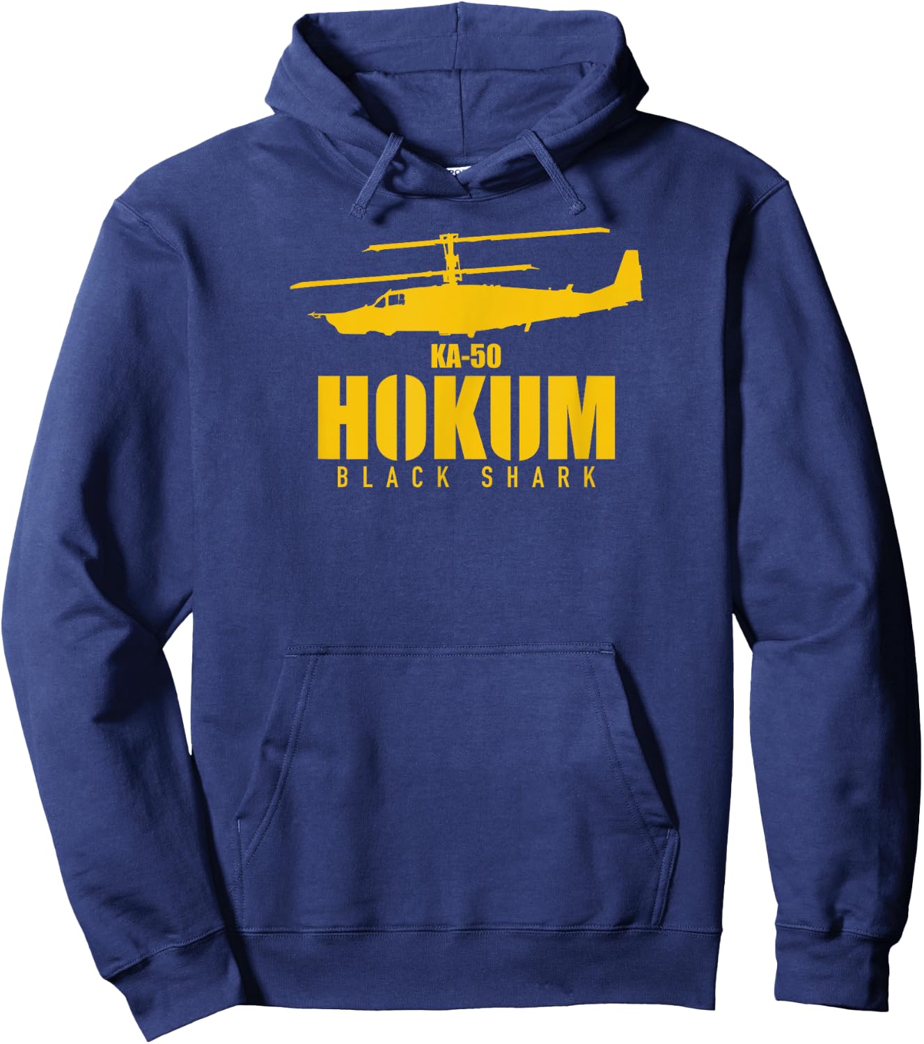 Kamov KA-50 Hokum Black Shark Hoodie - Hoodie | Navy