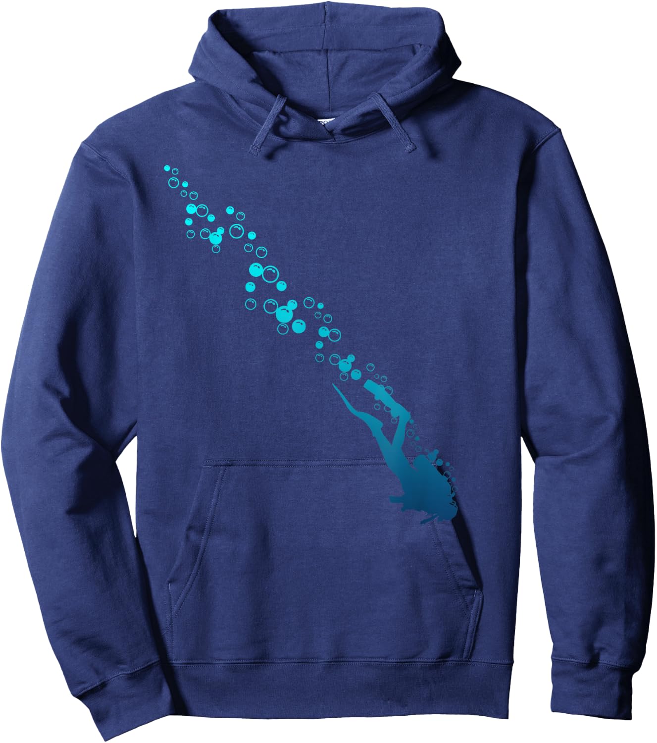 Scuba Diving Diver Hoodie - Hoodie | Navy