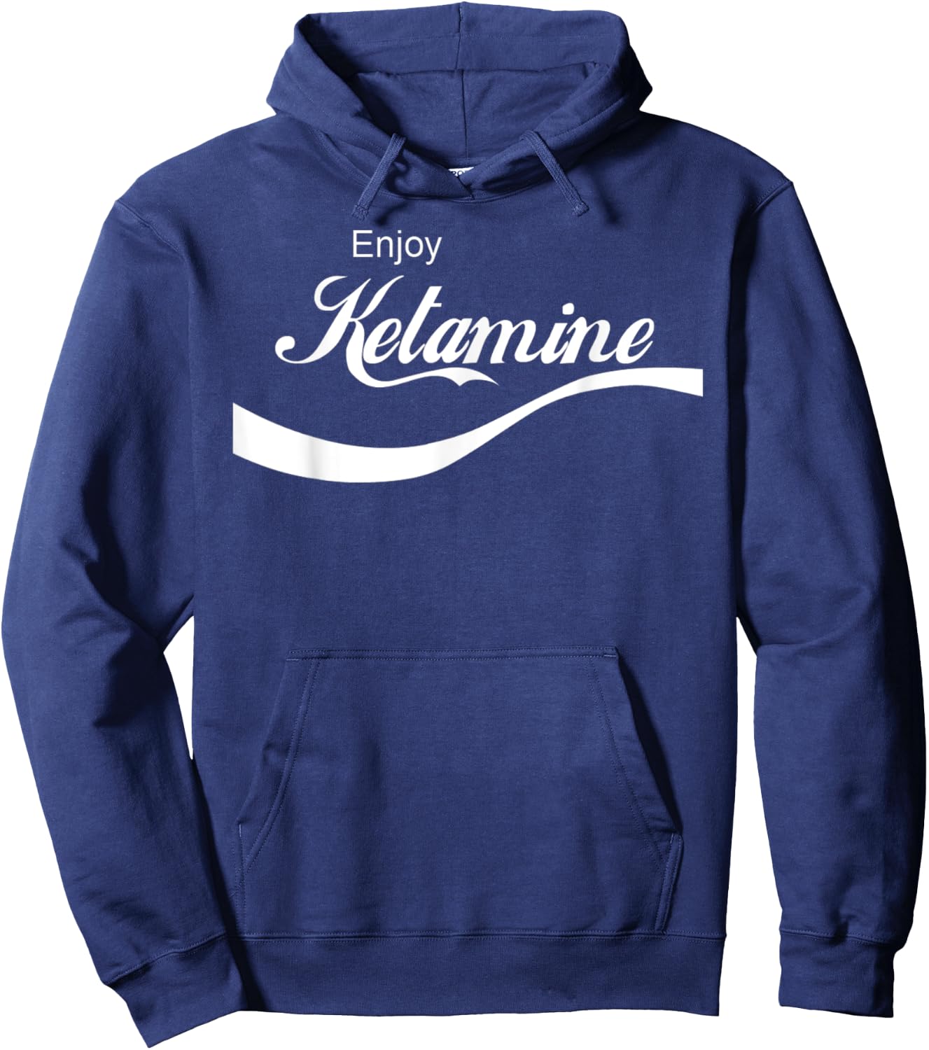 Resus Threads "Enjoy Ketamine" Emergency Shirt Hoodie - Hoodie | Navy