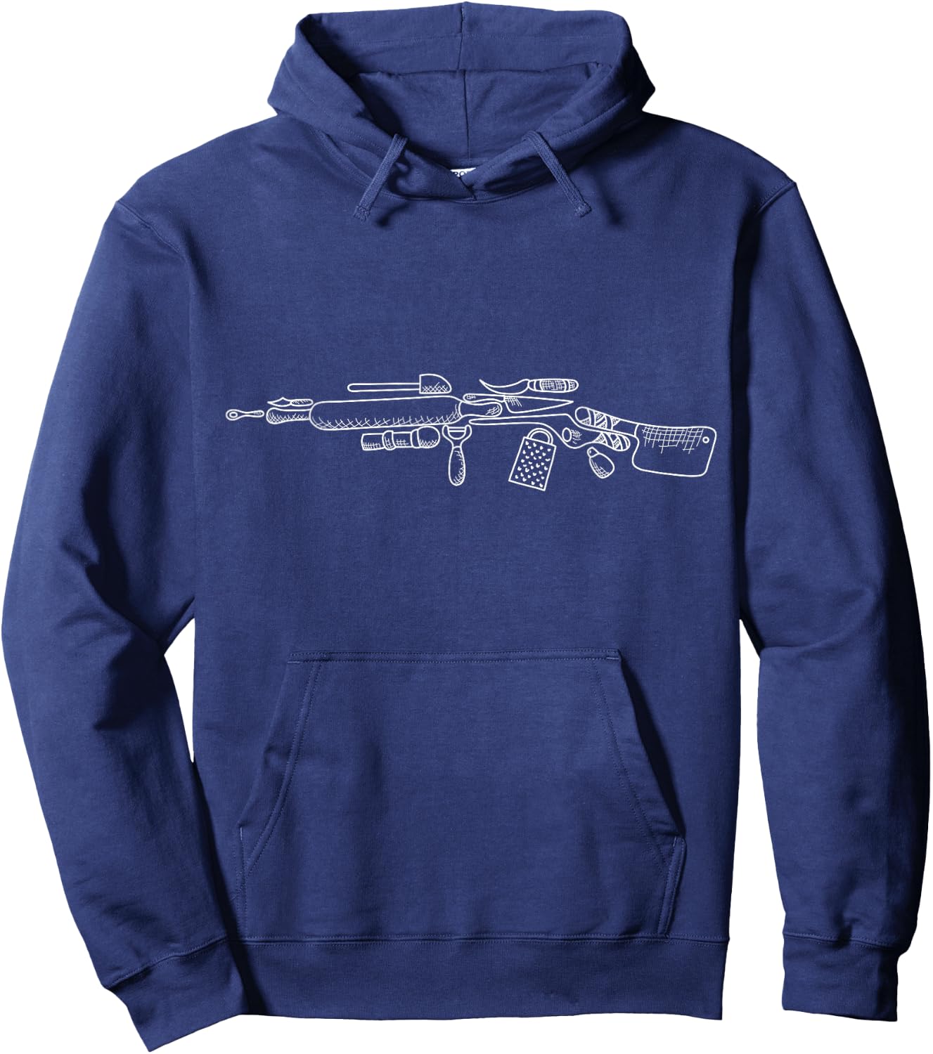 Cook Chef Funny Cooking Lover Hoodie - Hoodie | Navy