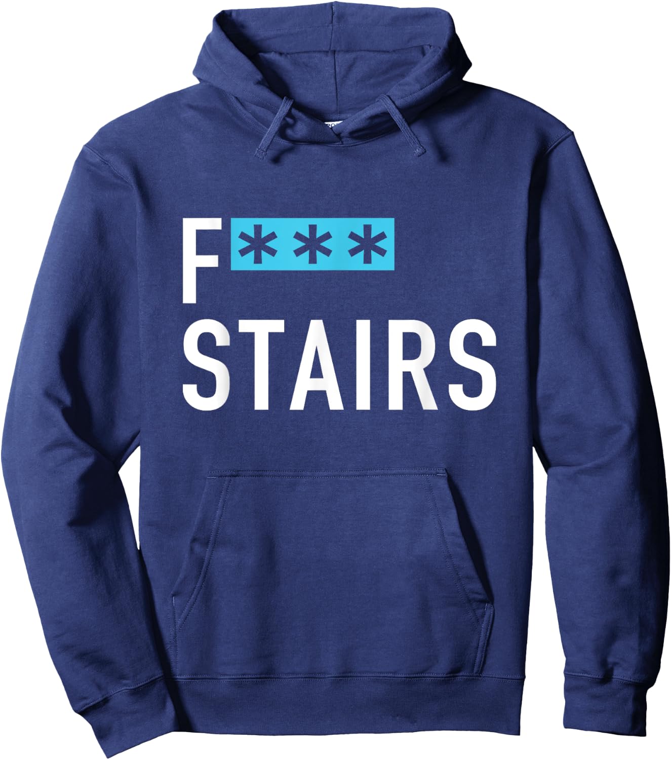 Funny F Stairs Apparel Hoodie - Hoodie | Navy