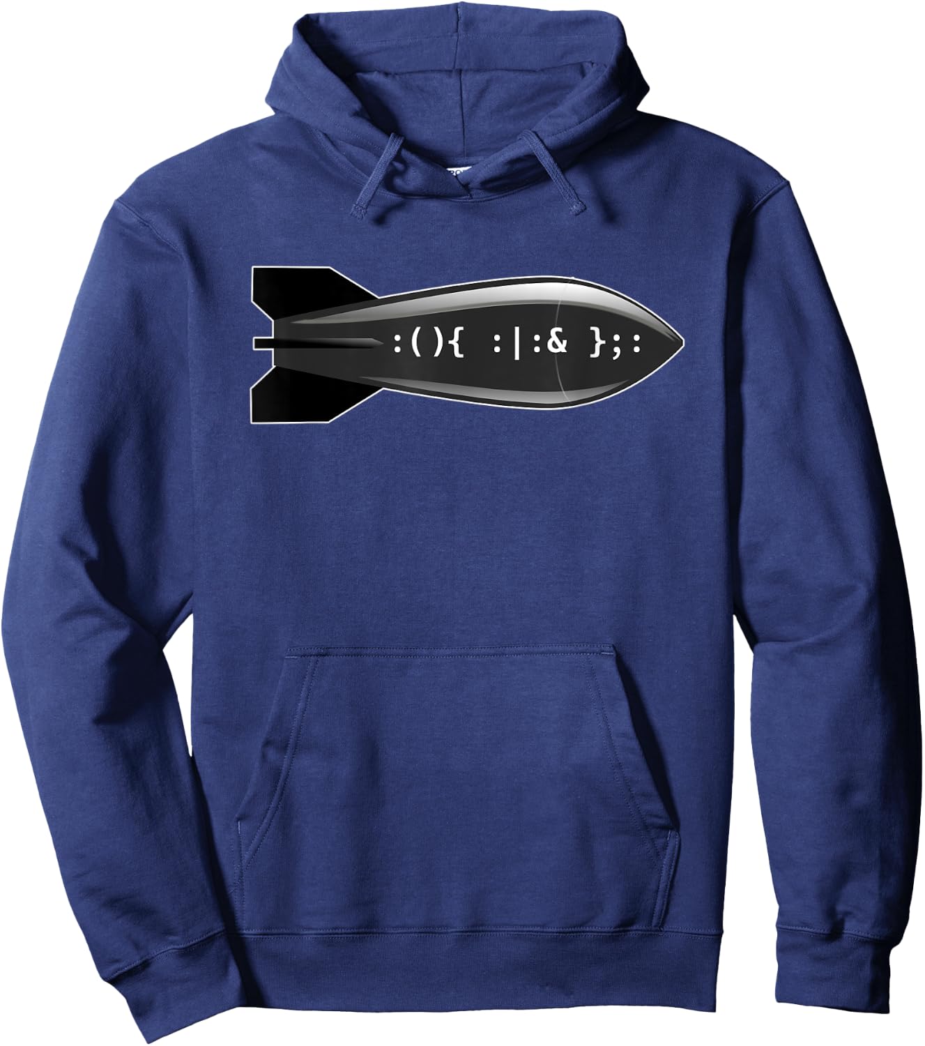 Bash Fork Bomb for Linux Geeks Hoodie - Hoodie | Navy