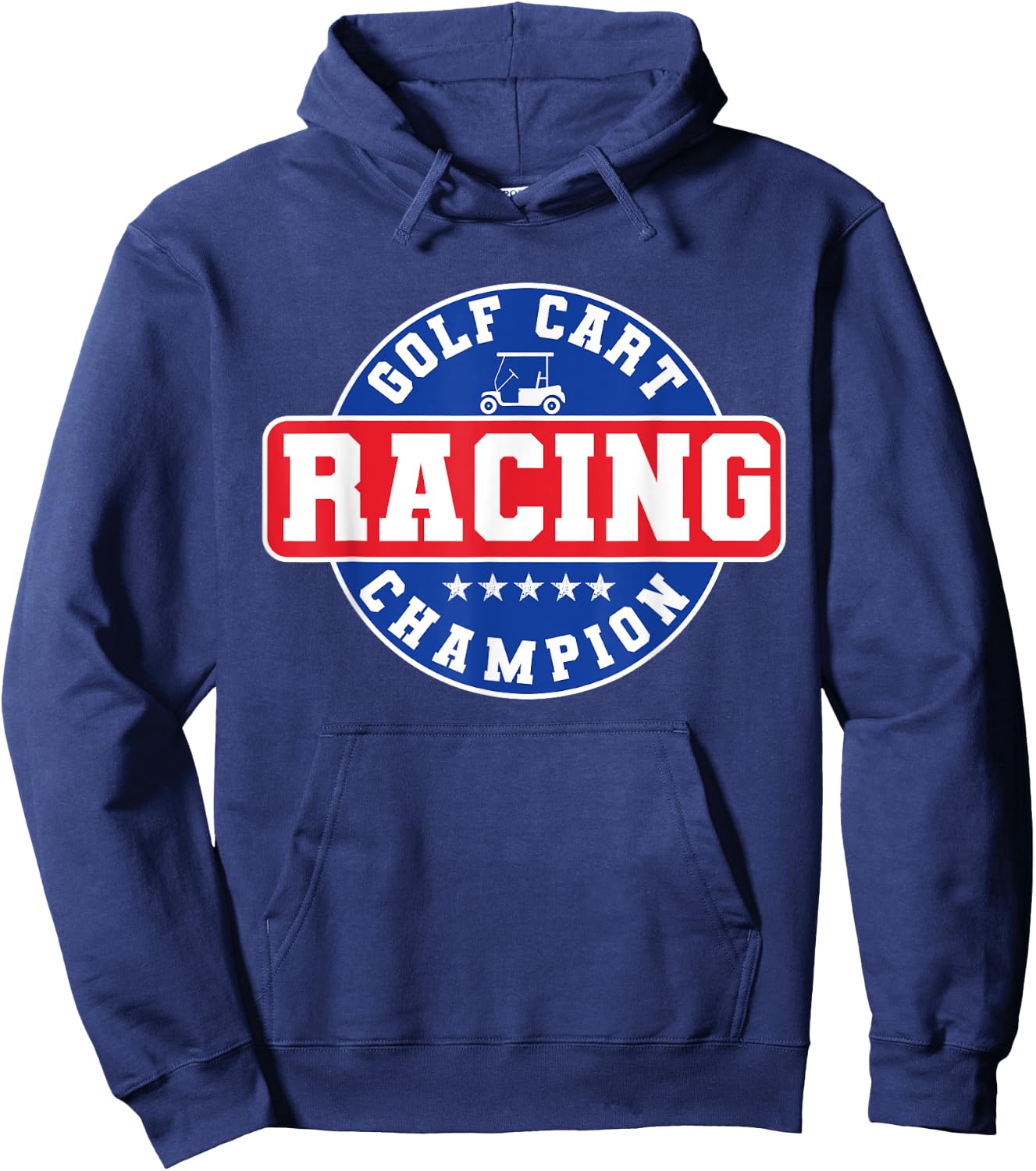 Golf Cart Racing Champion Funny Golf Players Hoodie - Hoodie | Navy