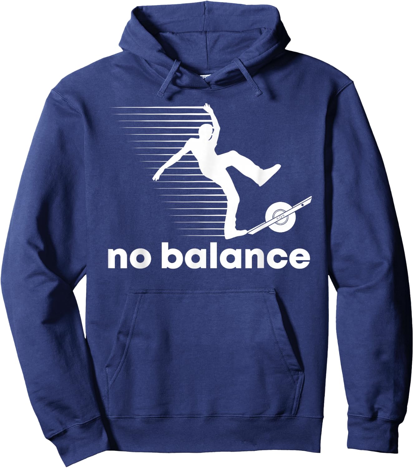 No Onewheel Balance One Wheel Hoodie - Hoodie | Navy