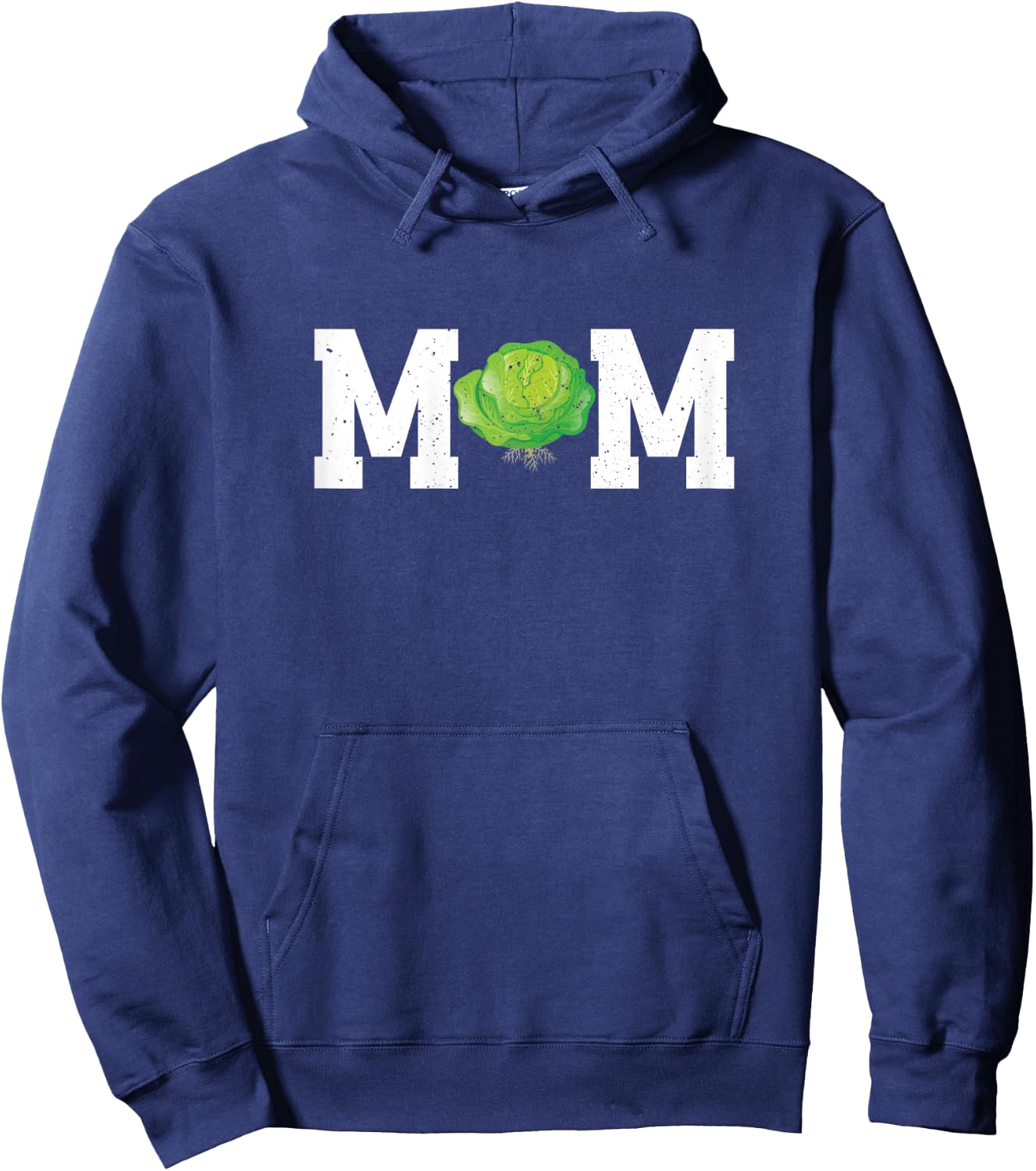 Funny Cabbage Mom Costume Love Savoy Cabbage Hoodie - Hoodie | Navy