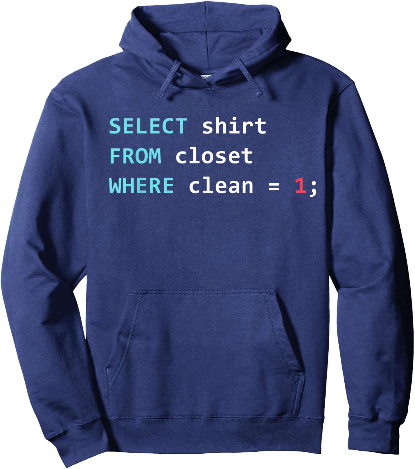 SQL Query SQL Database SELECT Hoodie - Hoodie | Navy