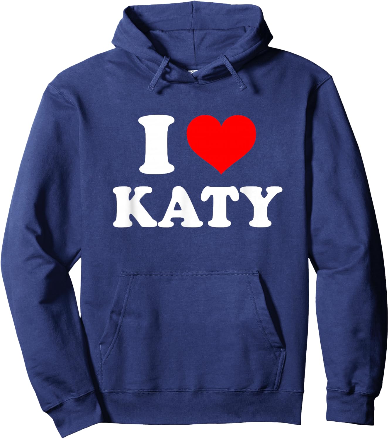 born in Katy - I Love Katy Hoodie - Hoodie | Navy