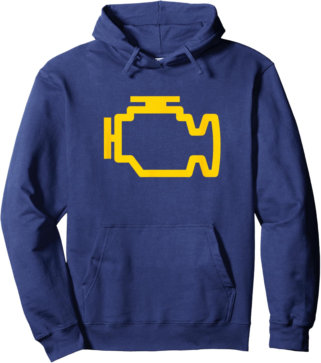 Engine Light Check Engine Light Hoodie - Hoodie | Navy