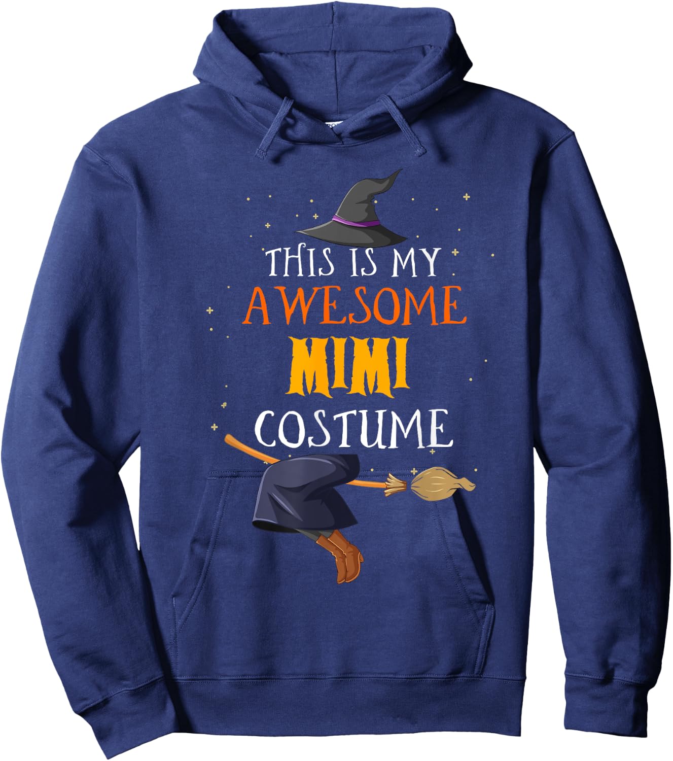 This Is My Awesome Mimi Costume Fun Halloween Hoodie - Hoodie | Navy