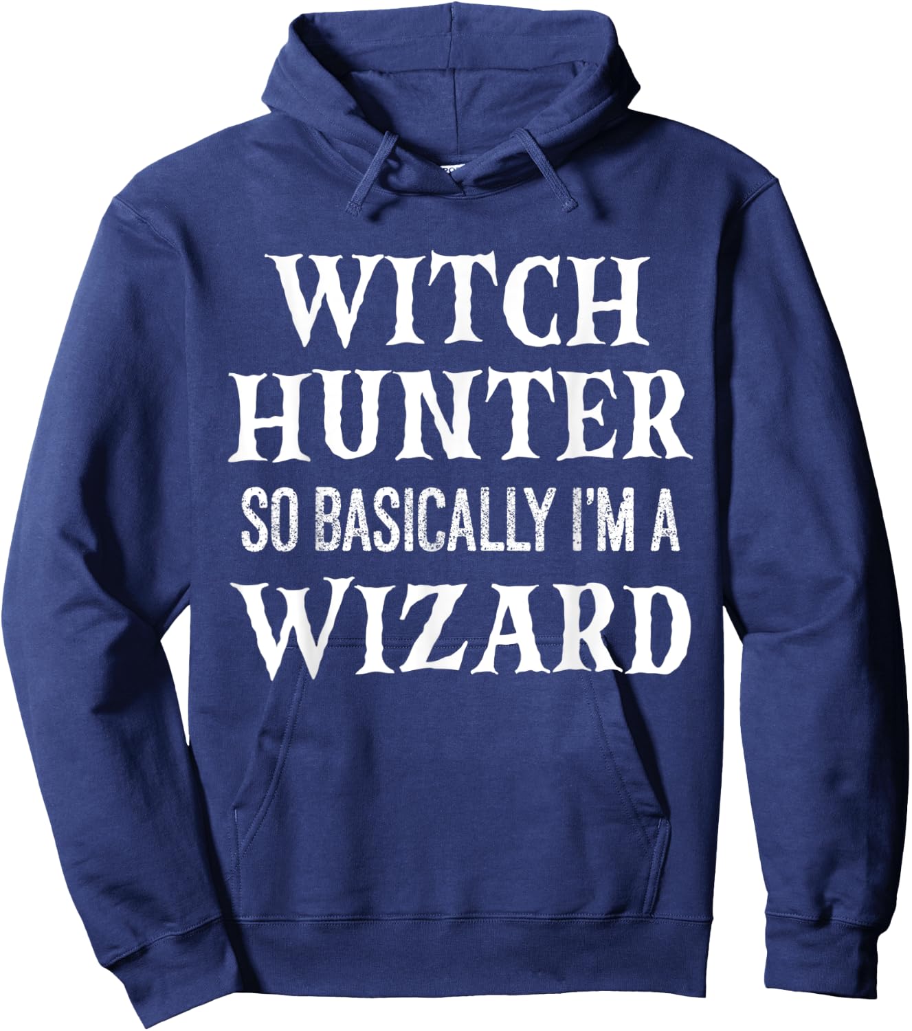 Witch Hunter Funny Halloween Party Hoodie - Hoodie | Navy