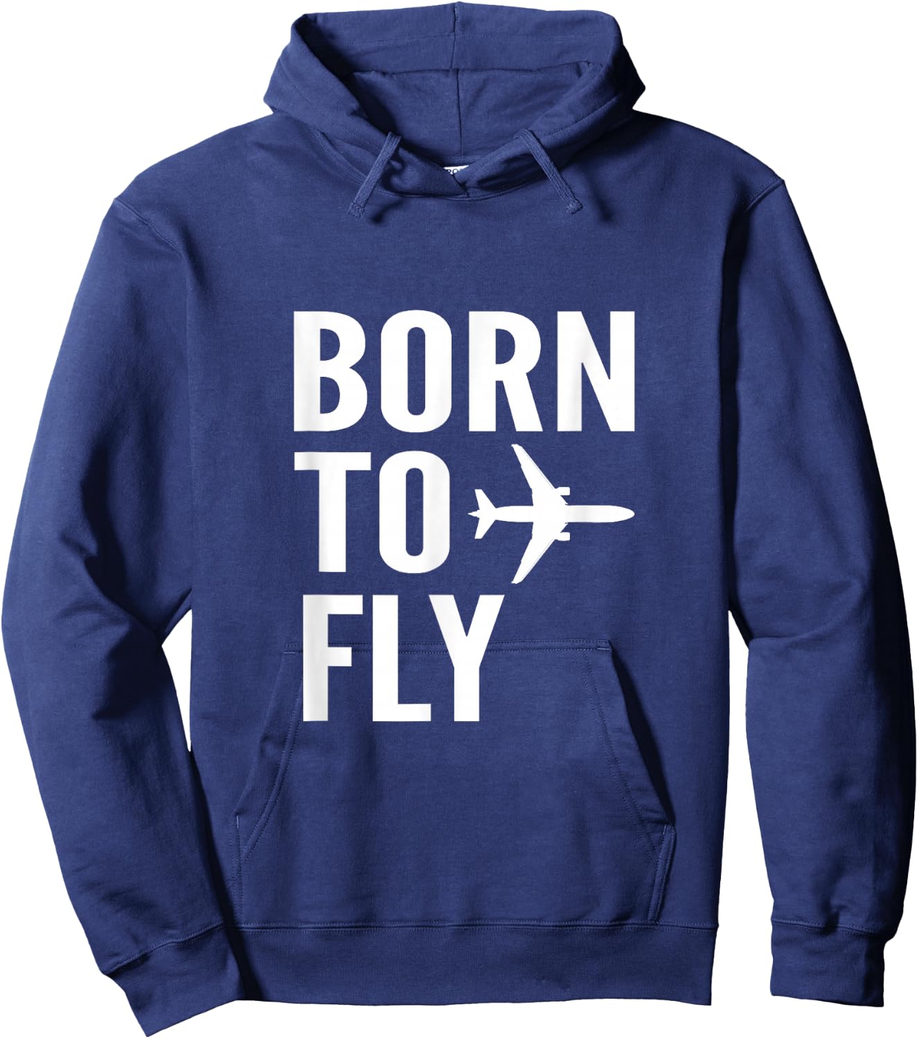 Born To Fly Hoodie - Hoodie | Navy