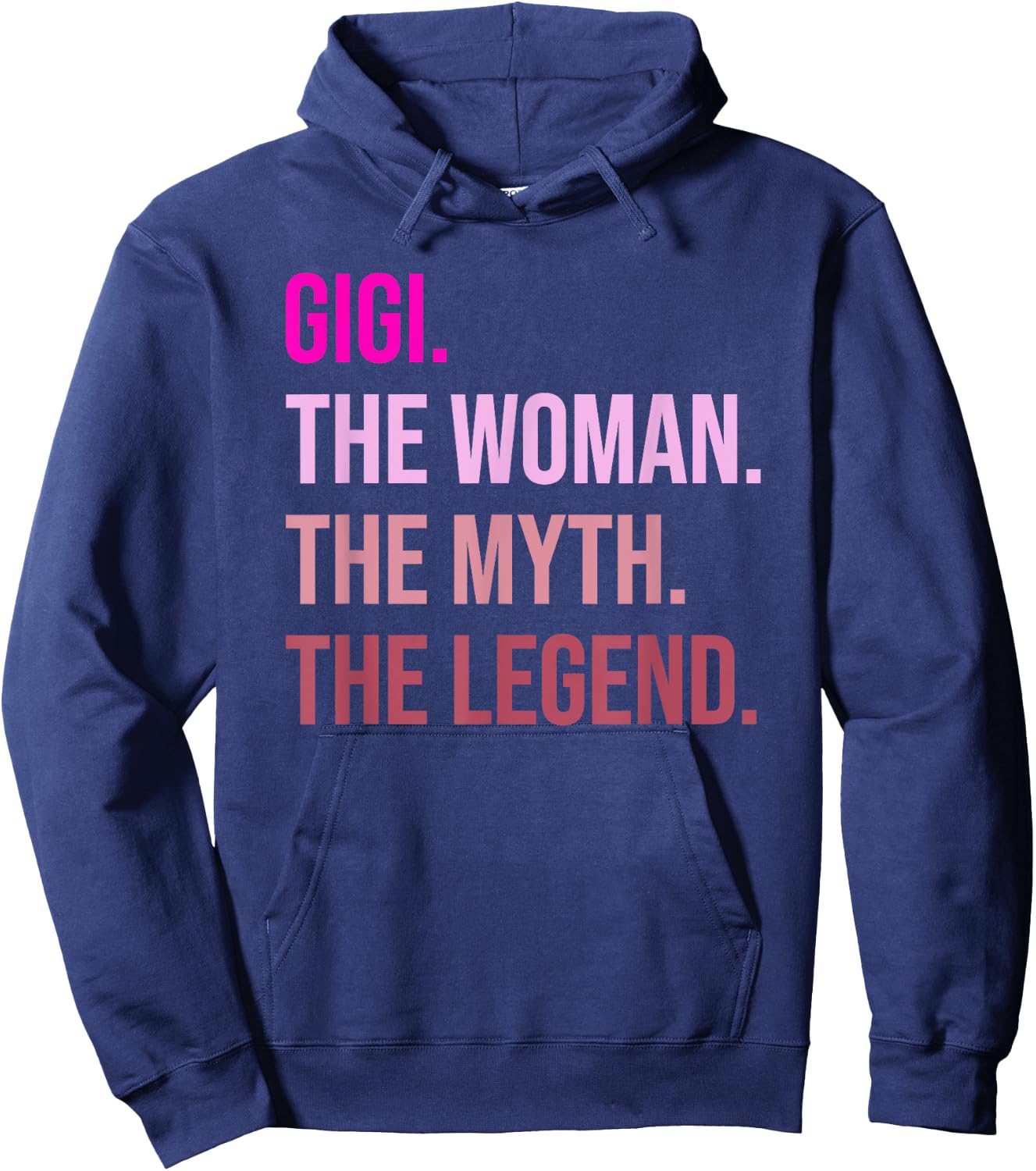 Gigi Woman Myth Legend Shirt Funny Mother's Day Hoodie - Hoodie | Navy